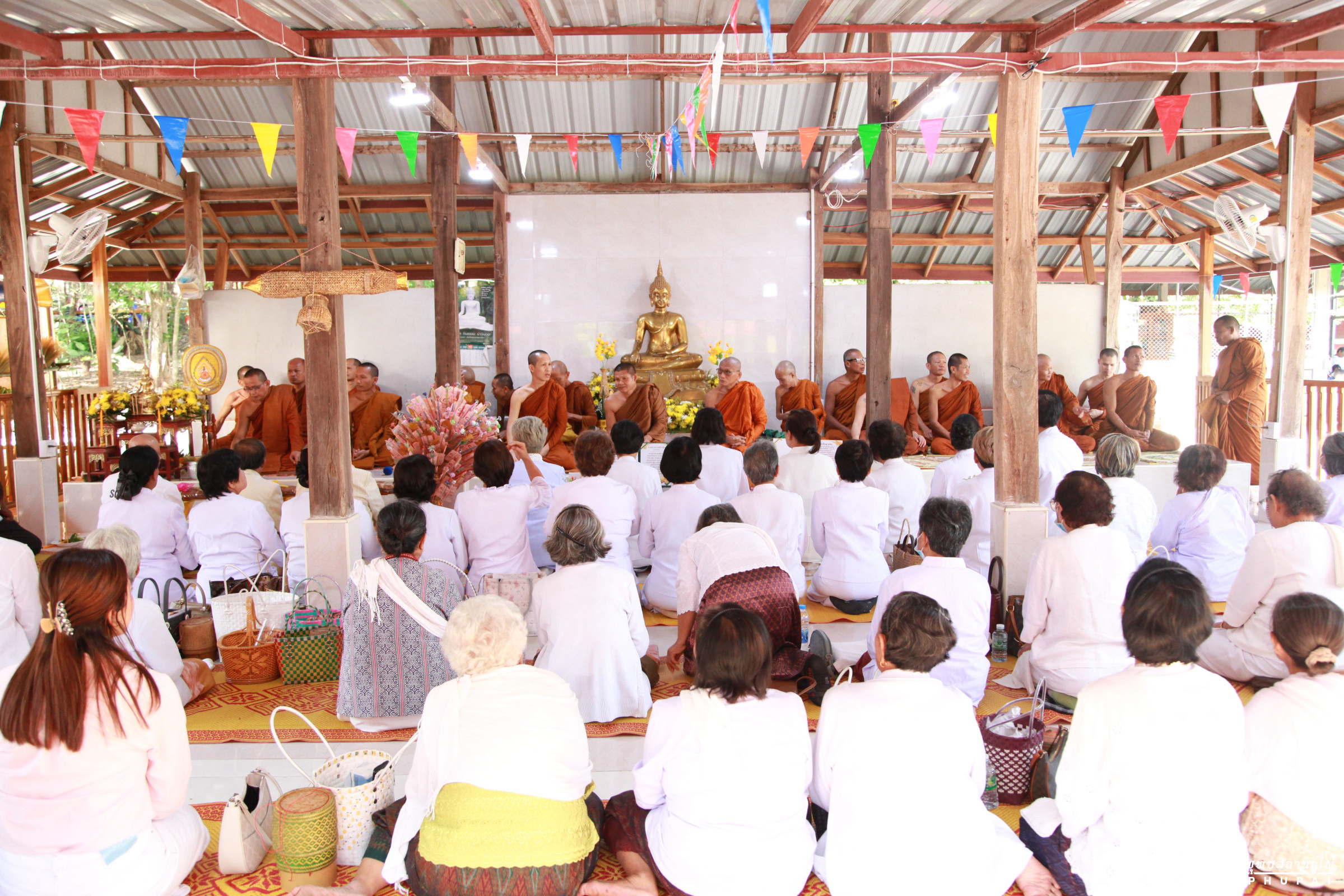 ภาพร่วมพิธีกรรมสำนักสงฆ์เวมัตตา