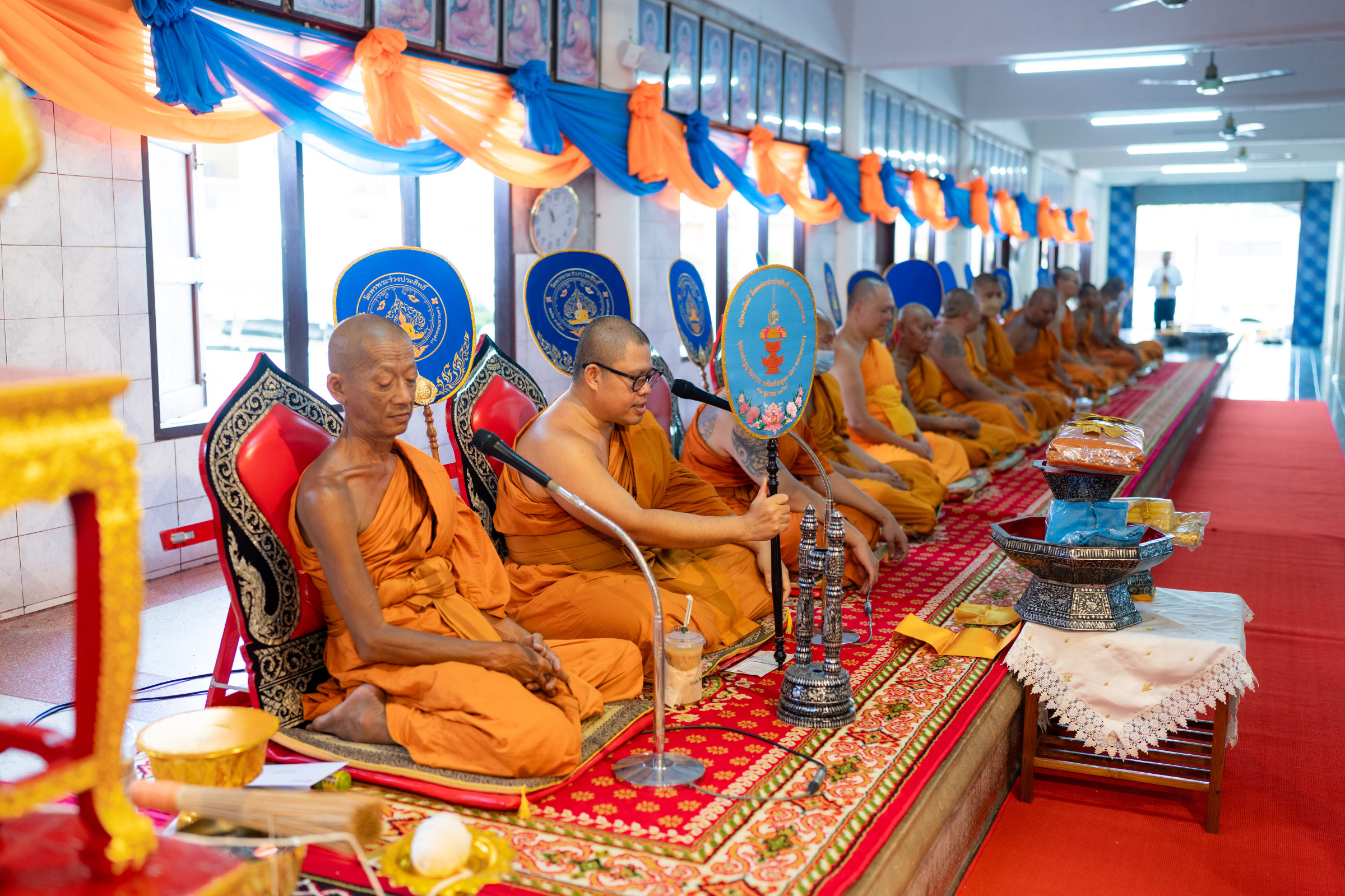 ภาพร่วมพิธีกรรมวัดพรพระร่วงประสิทธิ์