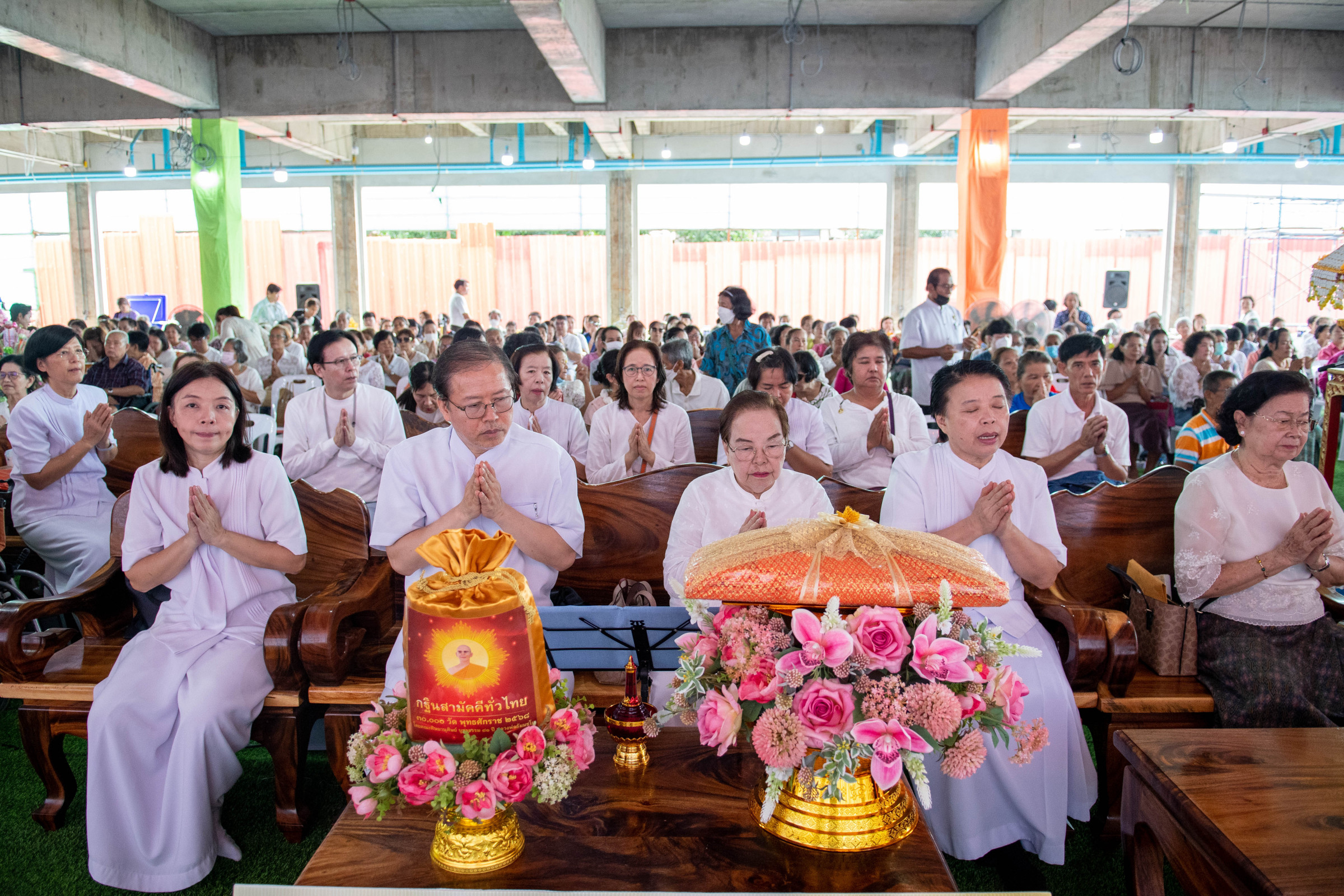ภาพร่วมพิธีกรรมวัดสังฆราชา