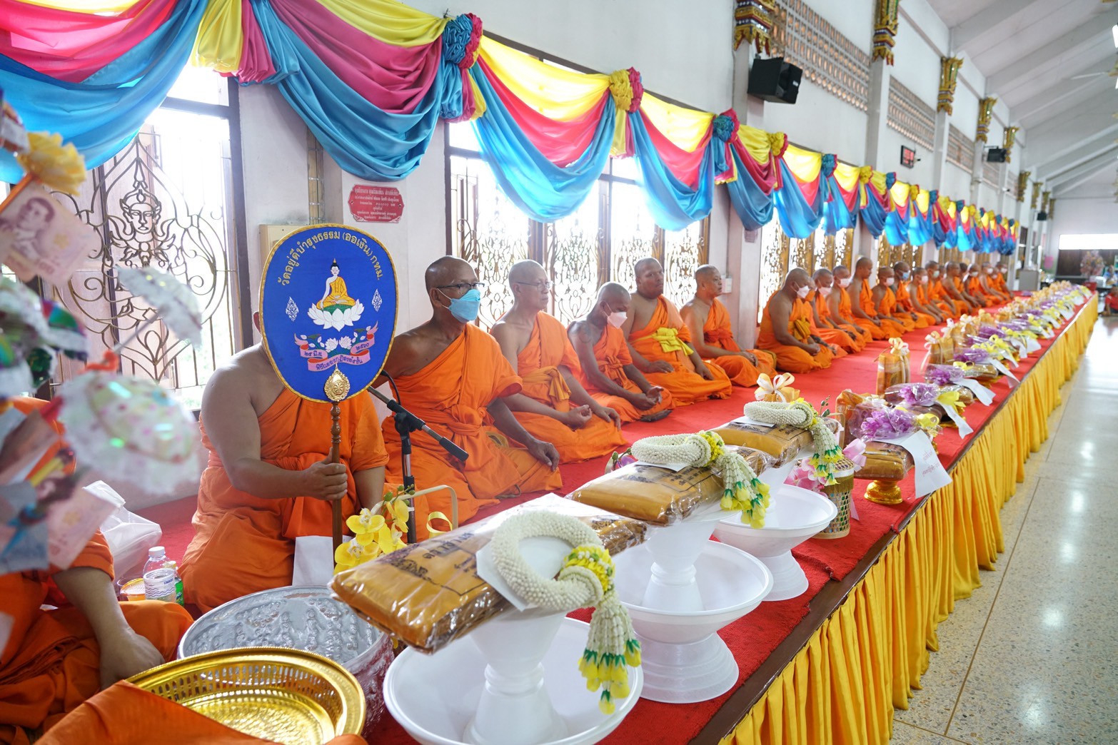 ภาพร่วมพิธีกรรมวัดอยู่ดีบำรุงธรรม
