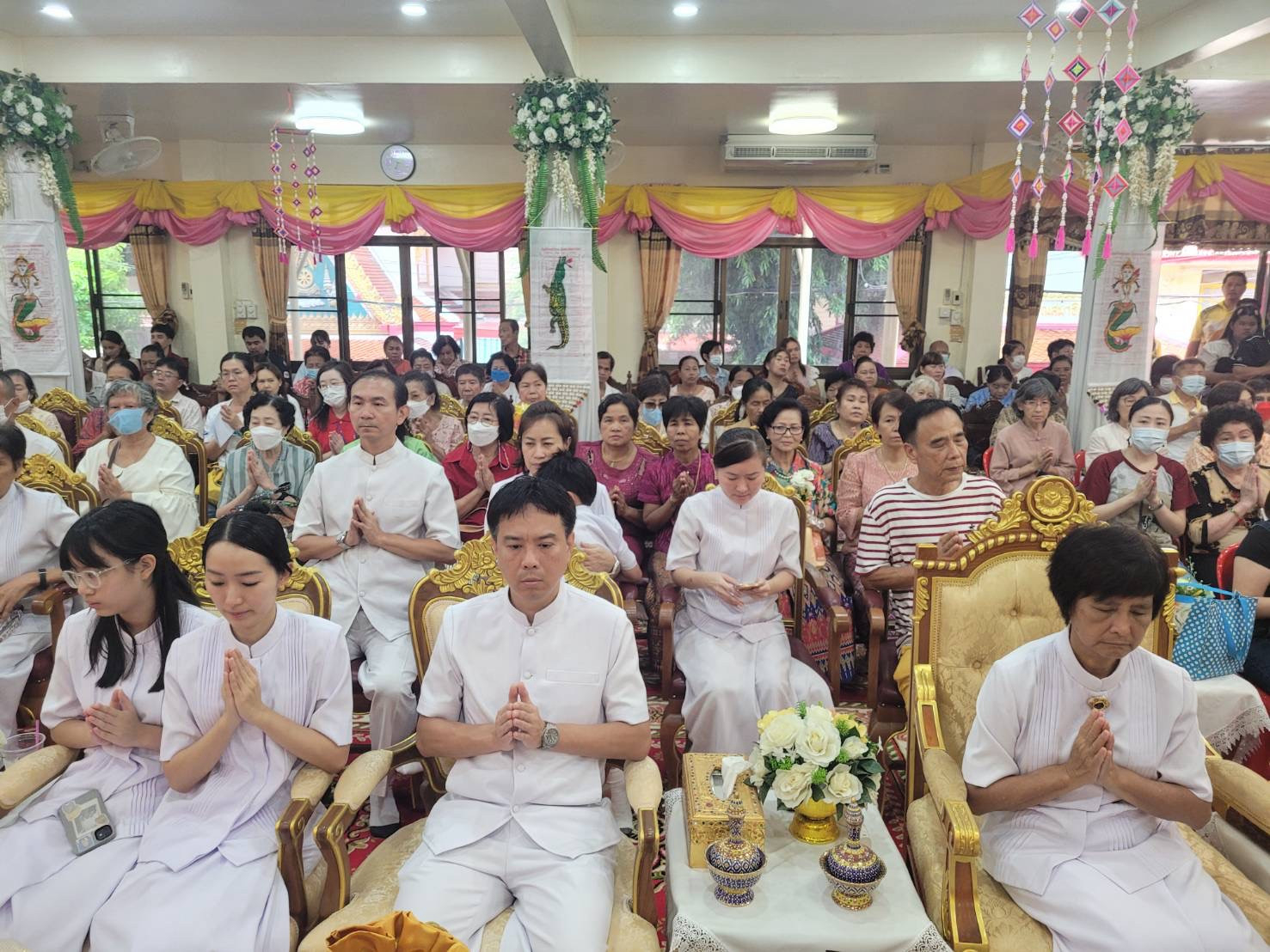 ภาพร่วมพิธีกรรมวัดเจ้ามูล