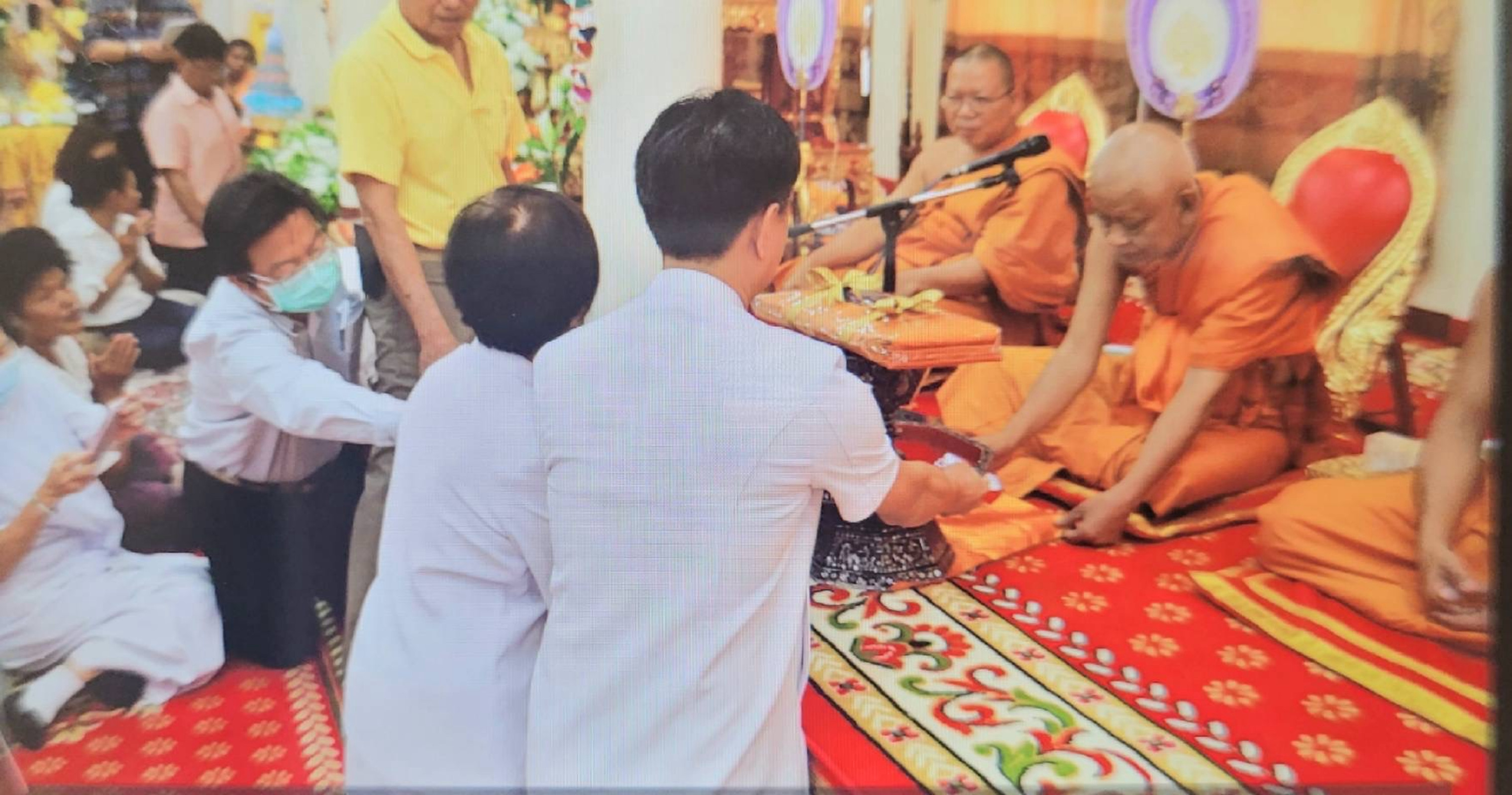 ภาพร่วมพิธีกรรมวัดเจ้ามูล