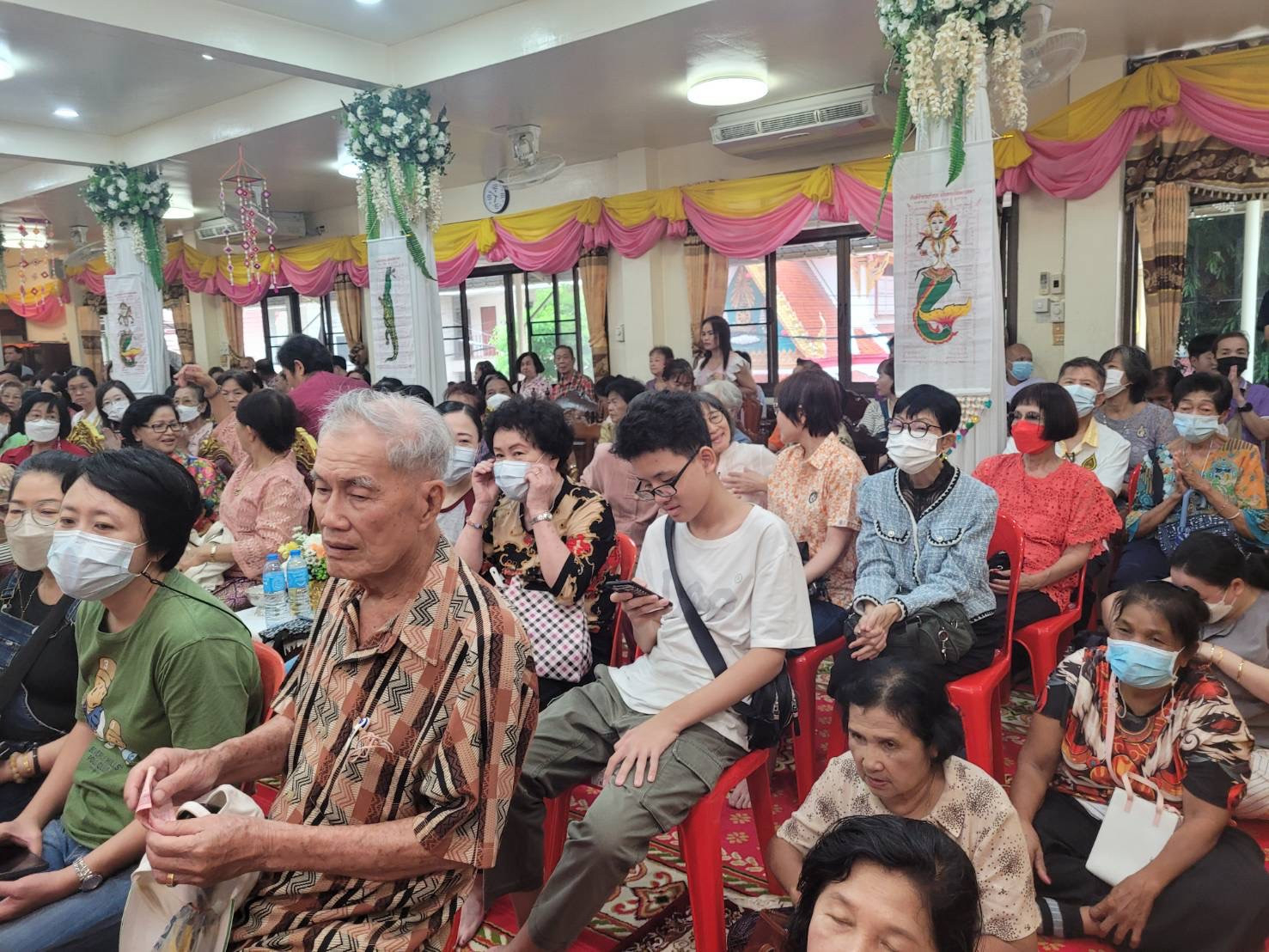 ภาพร่วมพิธีกรรมวัดเจ้ามูล