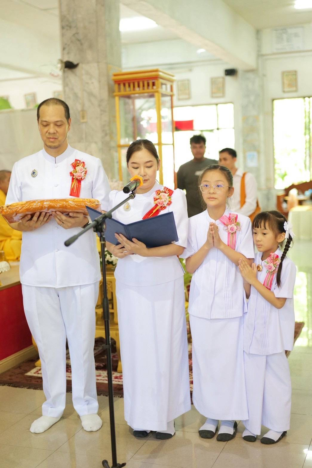 ภาพกล่าวคำถวายกฐินวัดจินดิตวิหาร