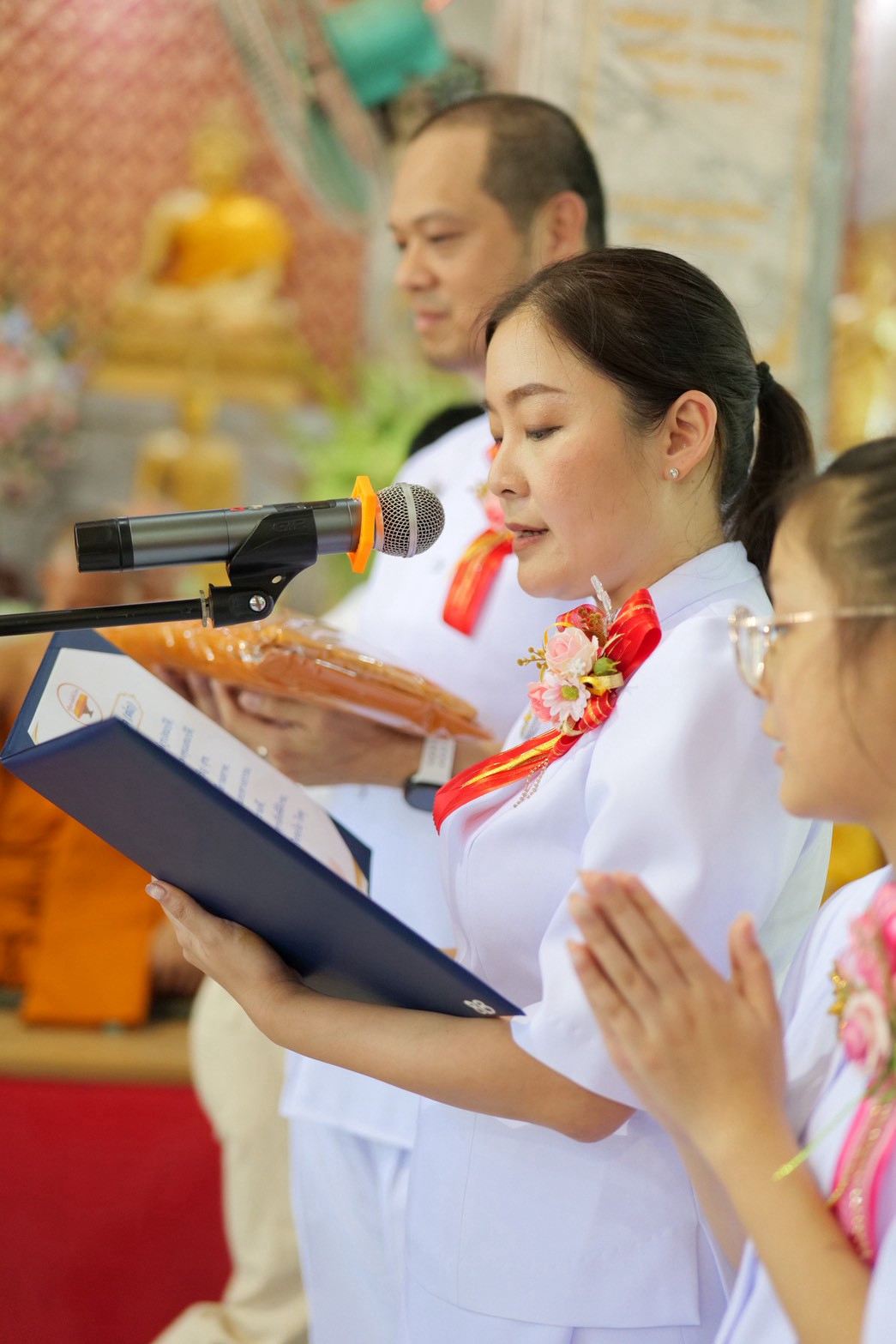 ภาพร่วมพิธีกรรมวัดจินดิตวิหาร