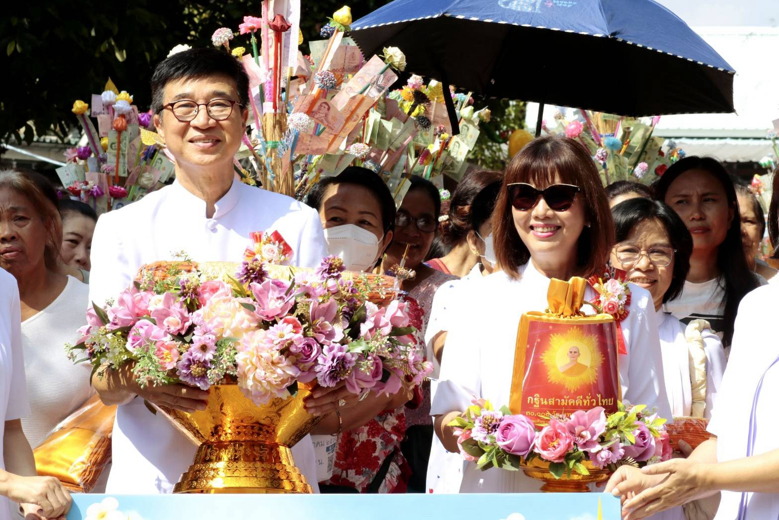 ภาพร่วมพิธีกรรมวัดพระยาสุเรนทร์