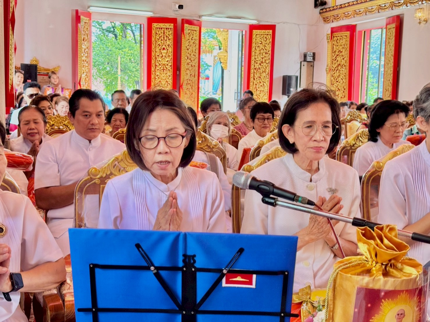 ภาพกล่าวคำถวายกฐินวัดเรืองยศสุทธาราม