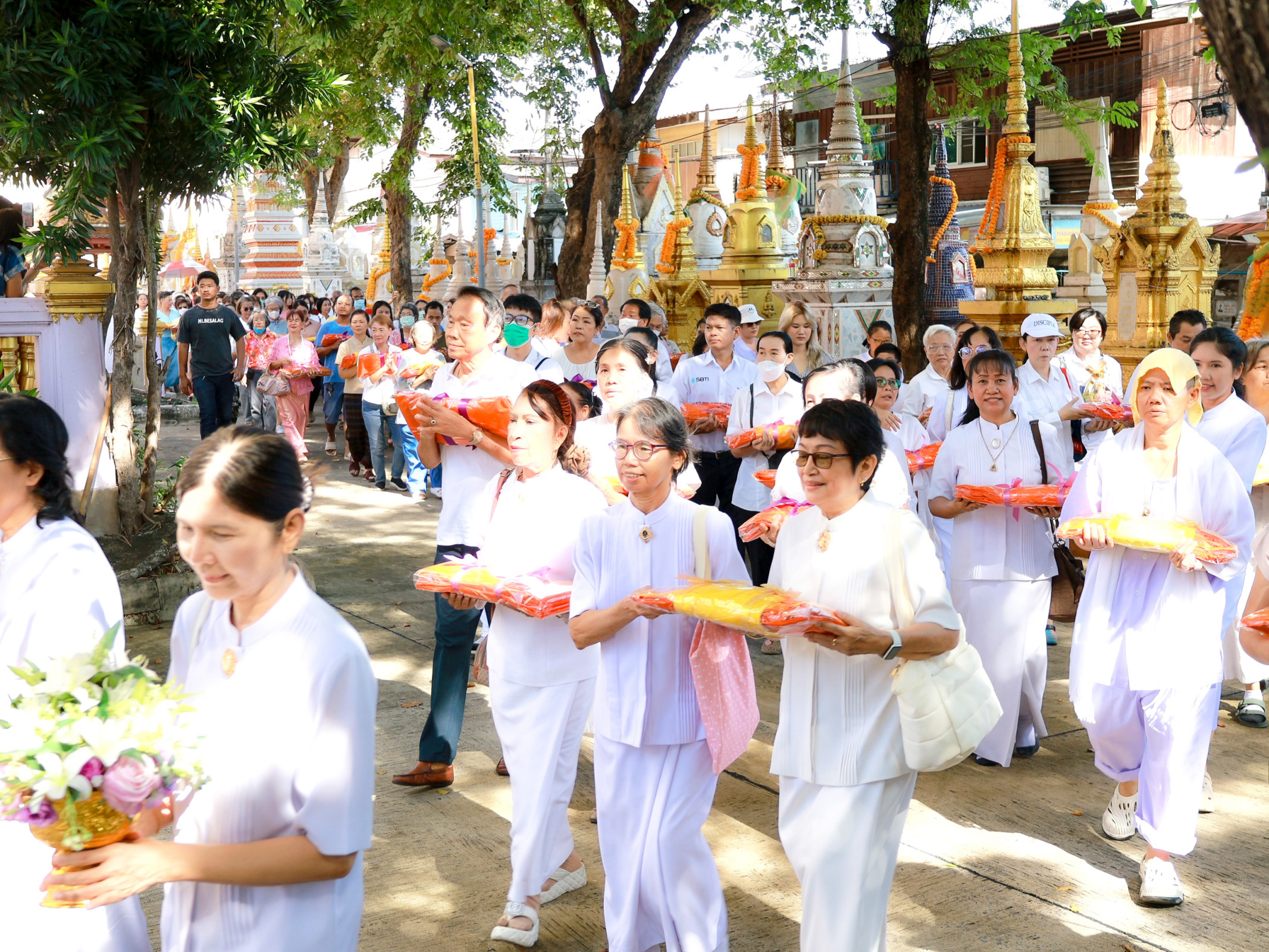 ภาพร่วมพิธีกรรมวัดเรืองยศสุทธาราม