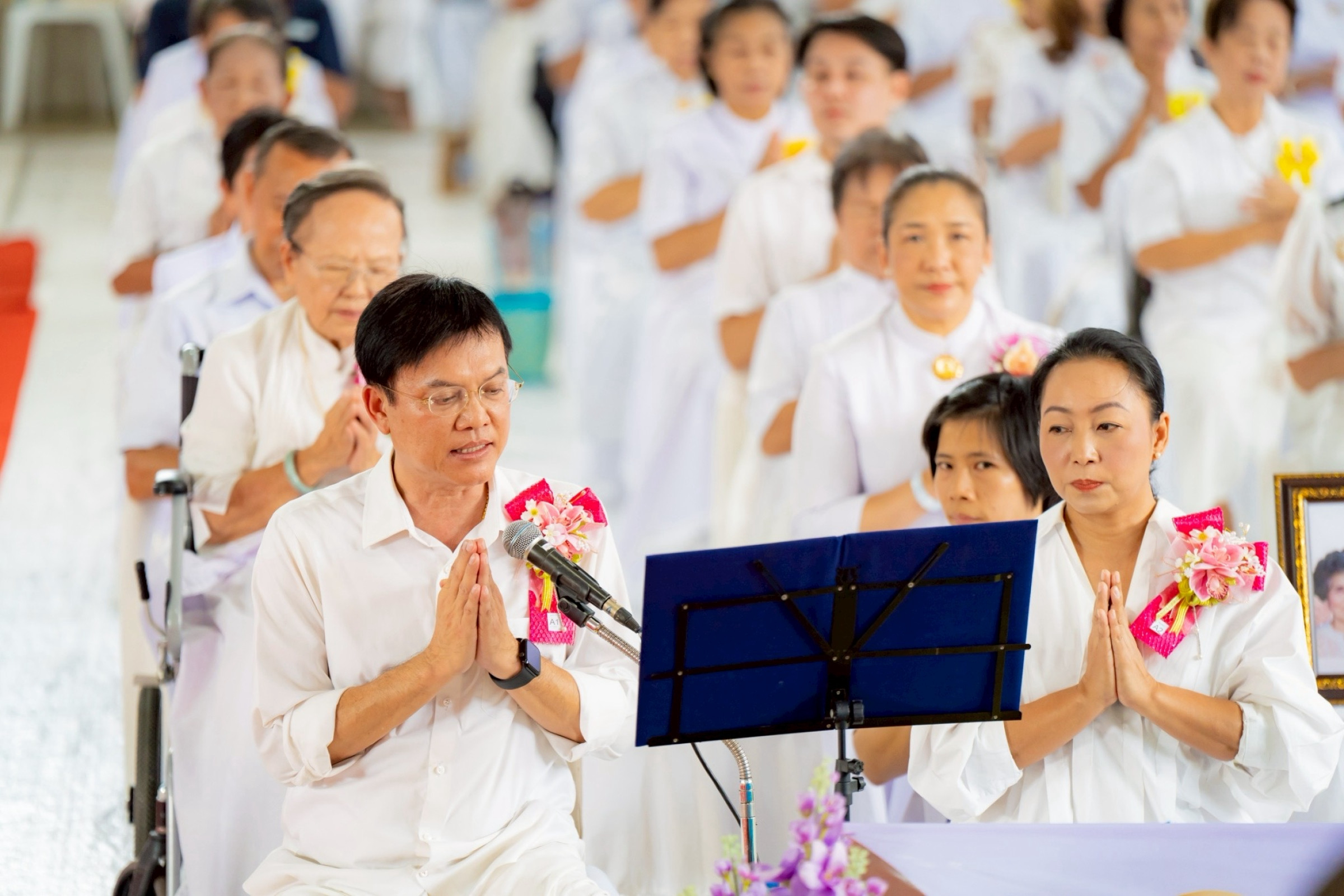 ภาพกล่าวคำถวายกฐินศูนย์ปฏิบัติธรรมเบญจธรรมดอนเมือง (นครหลวง10)