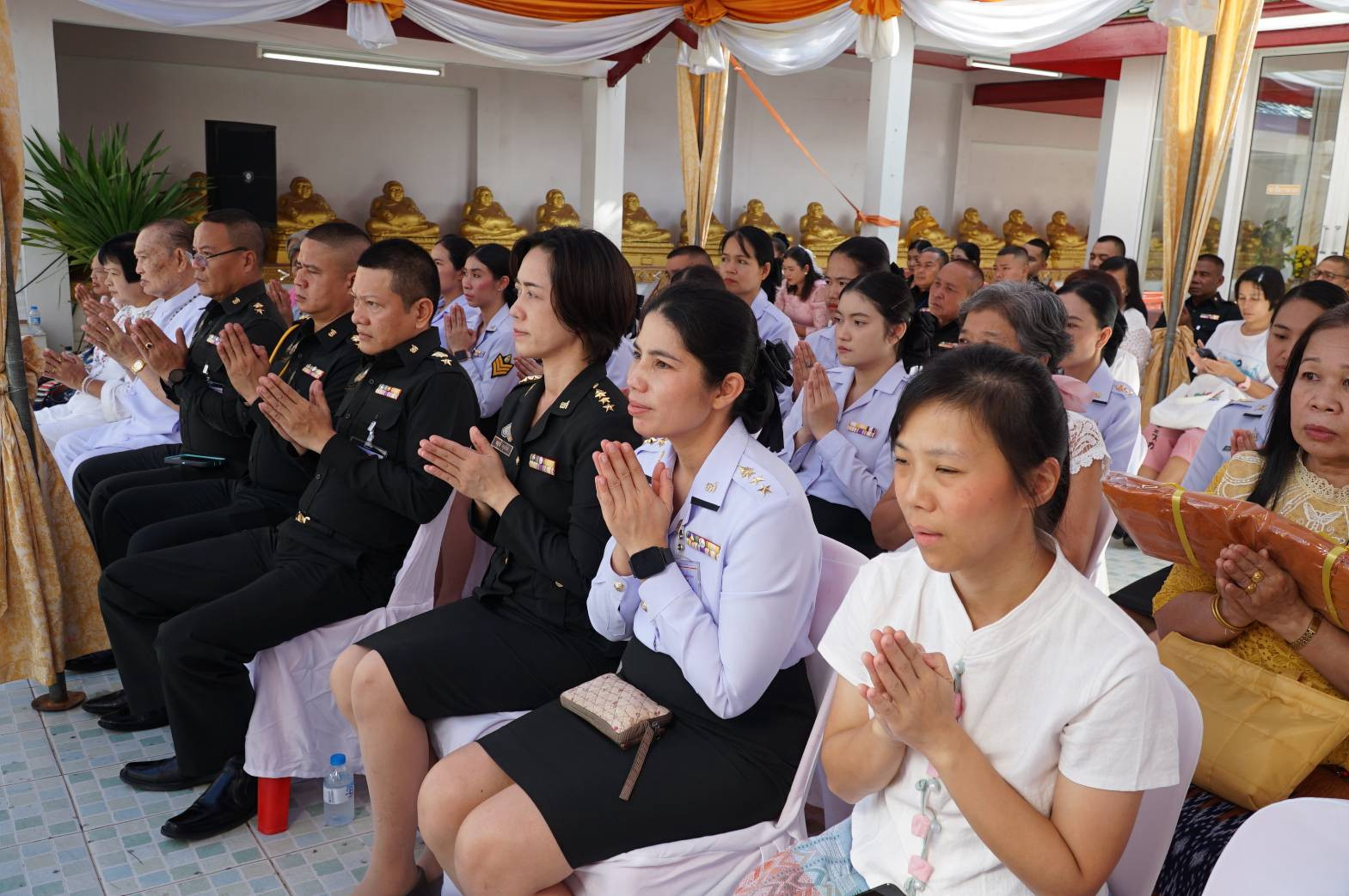 ภาพร่วมพิธีกรรมวัดจอมสุดาราม