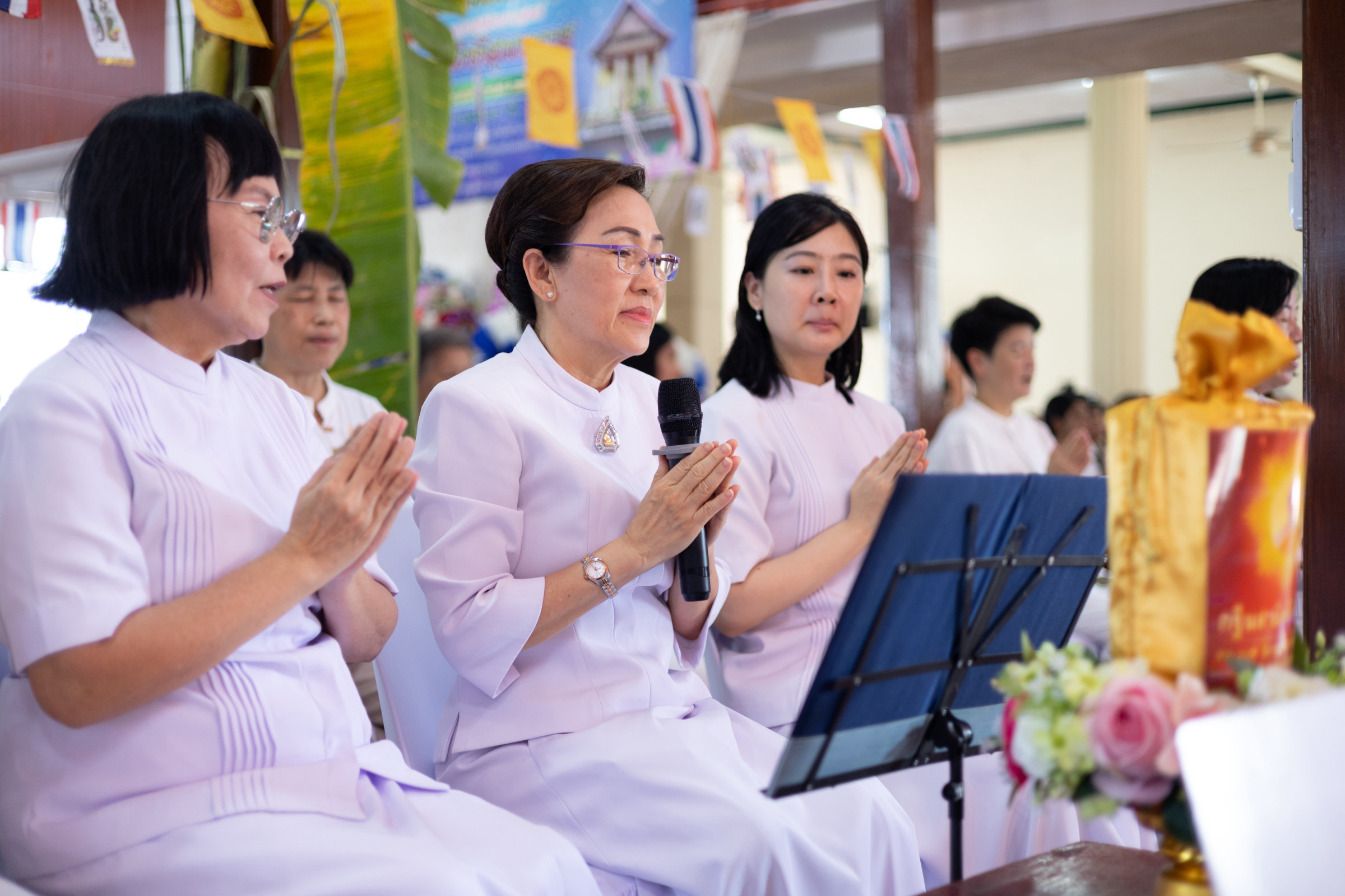 ภาพกล่าวคำถวายกฐินวัดสามัคคีสุทธาวาส