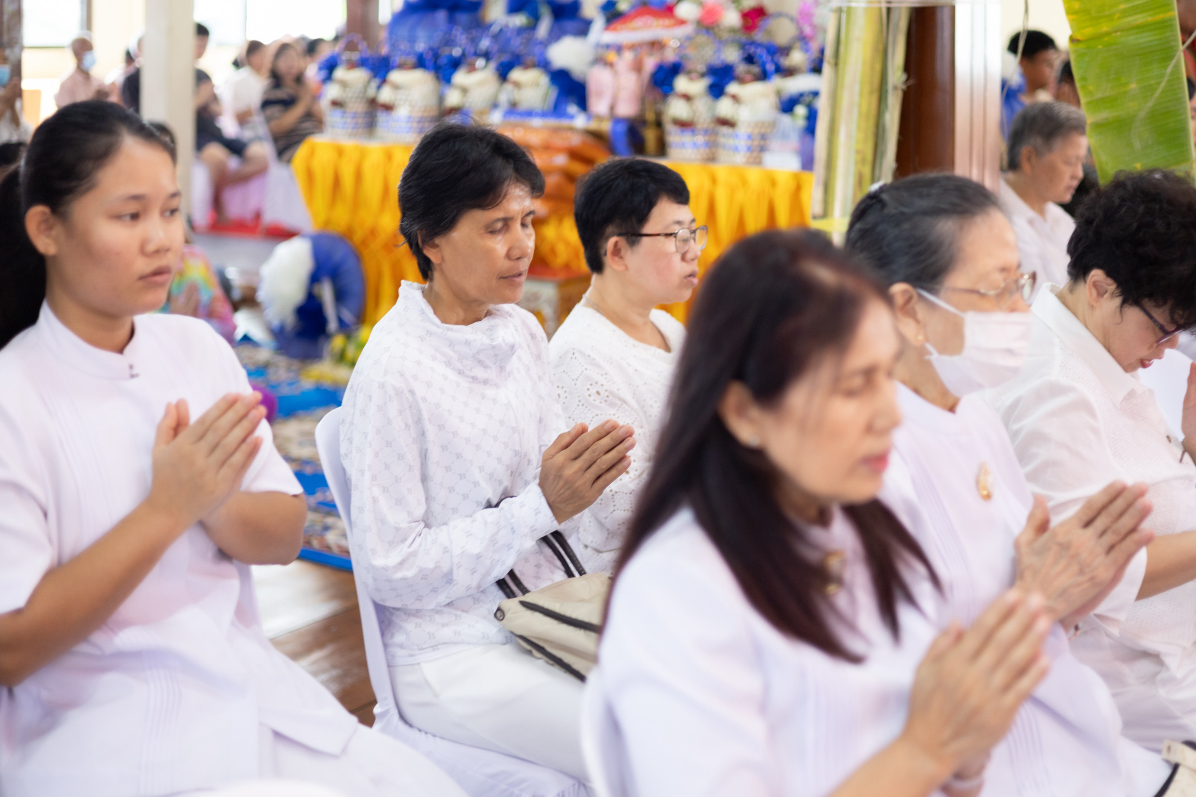 ภาพร่วมพิธีกรรมวัดสามัคคีสุทธาวาส
