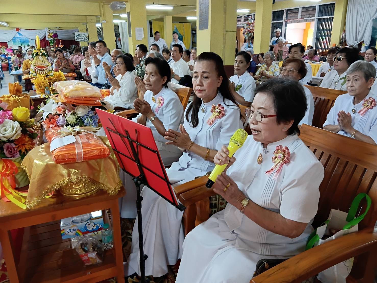 ภาพกล่าวคำถวายกฐินวัดวิจิตรการนิมิตร