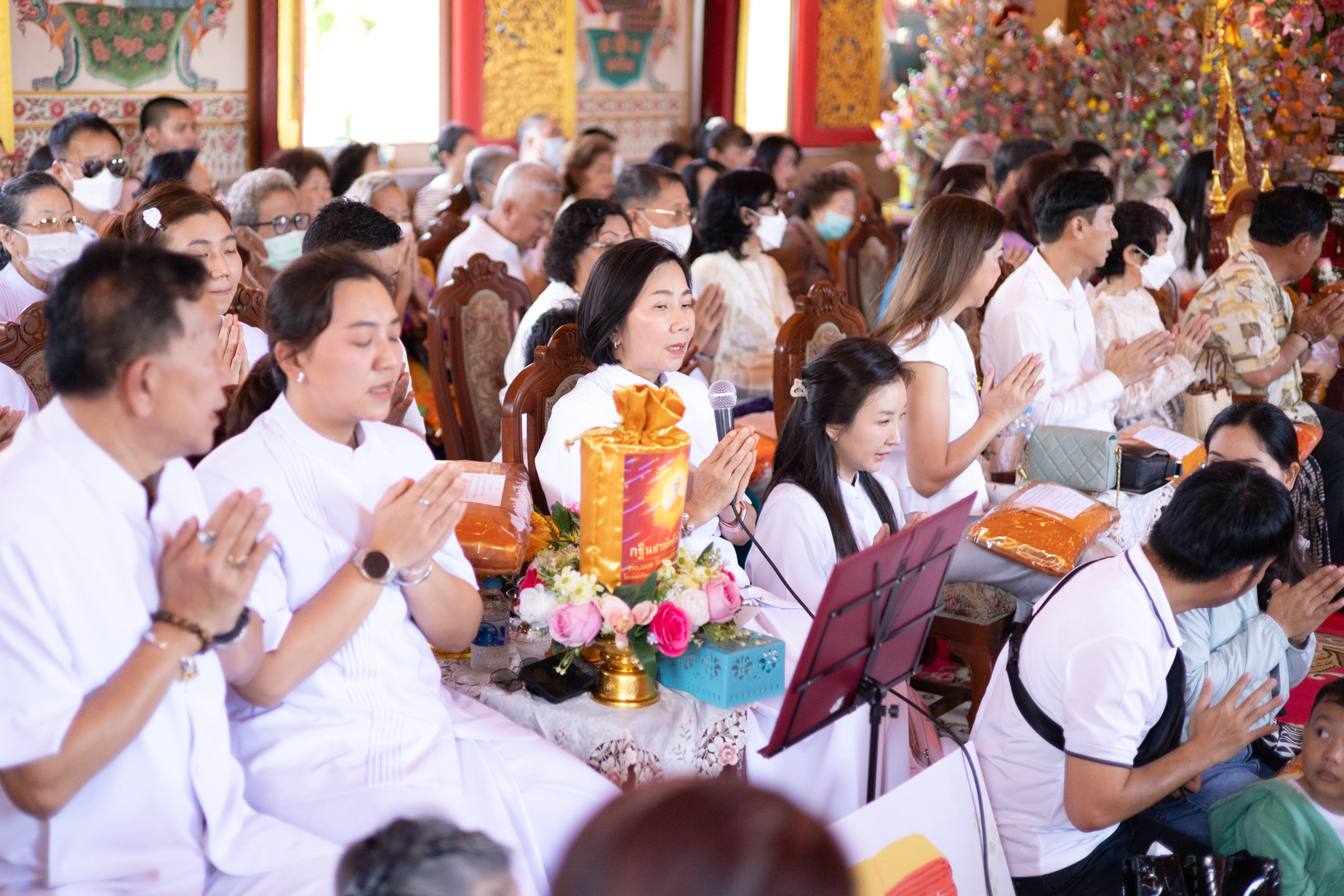 ภาพกล่าวคำถวายกฐินวัดภาณุรังษี