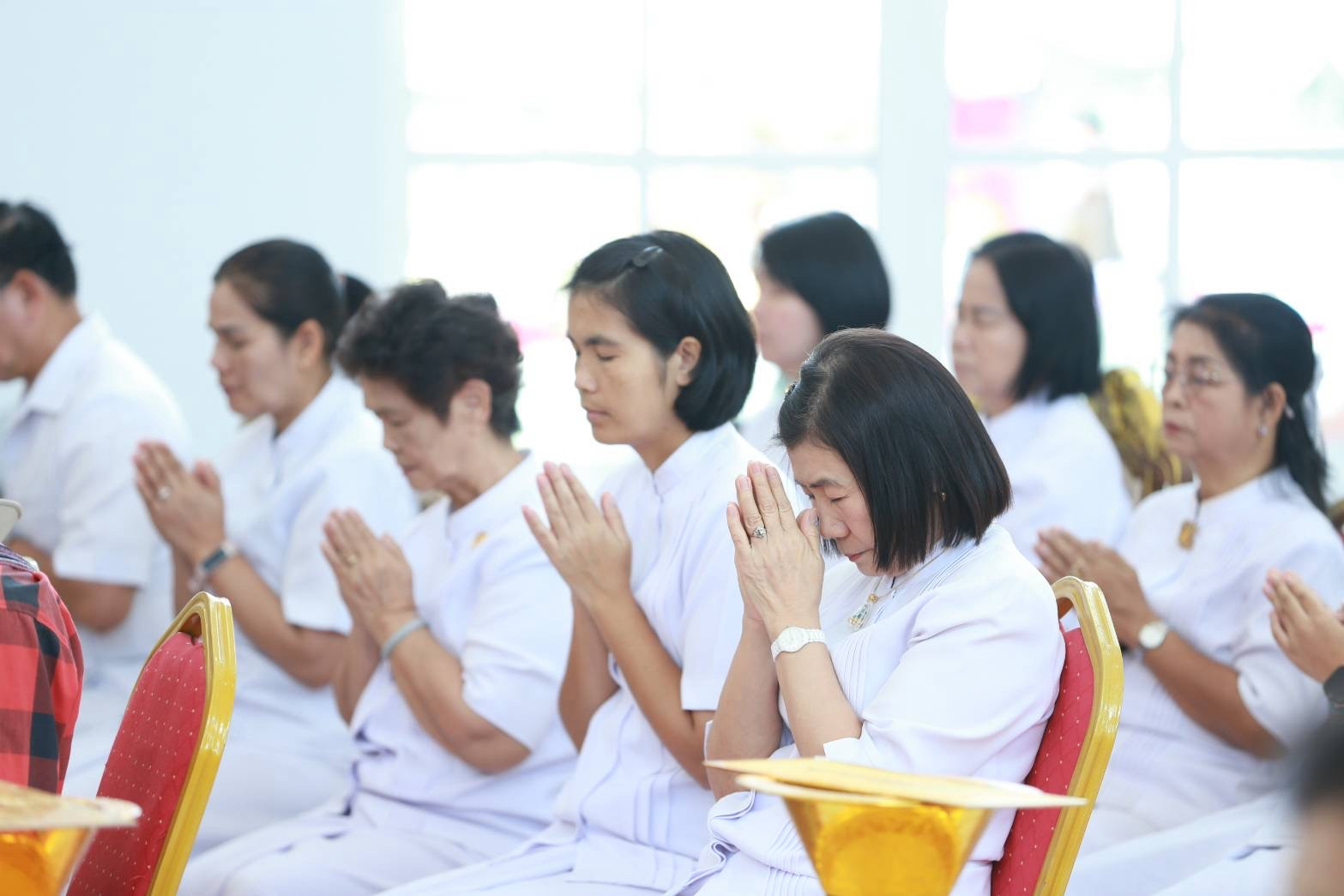 ภาพกล่าวคำถวายกฐินวัดเทพนิมิตต์