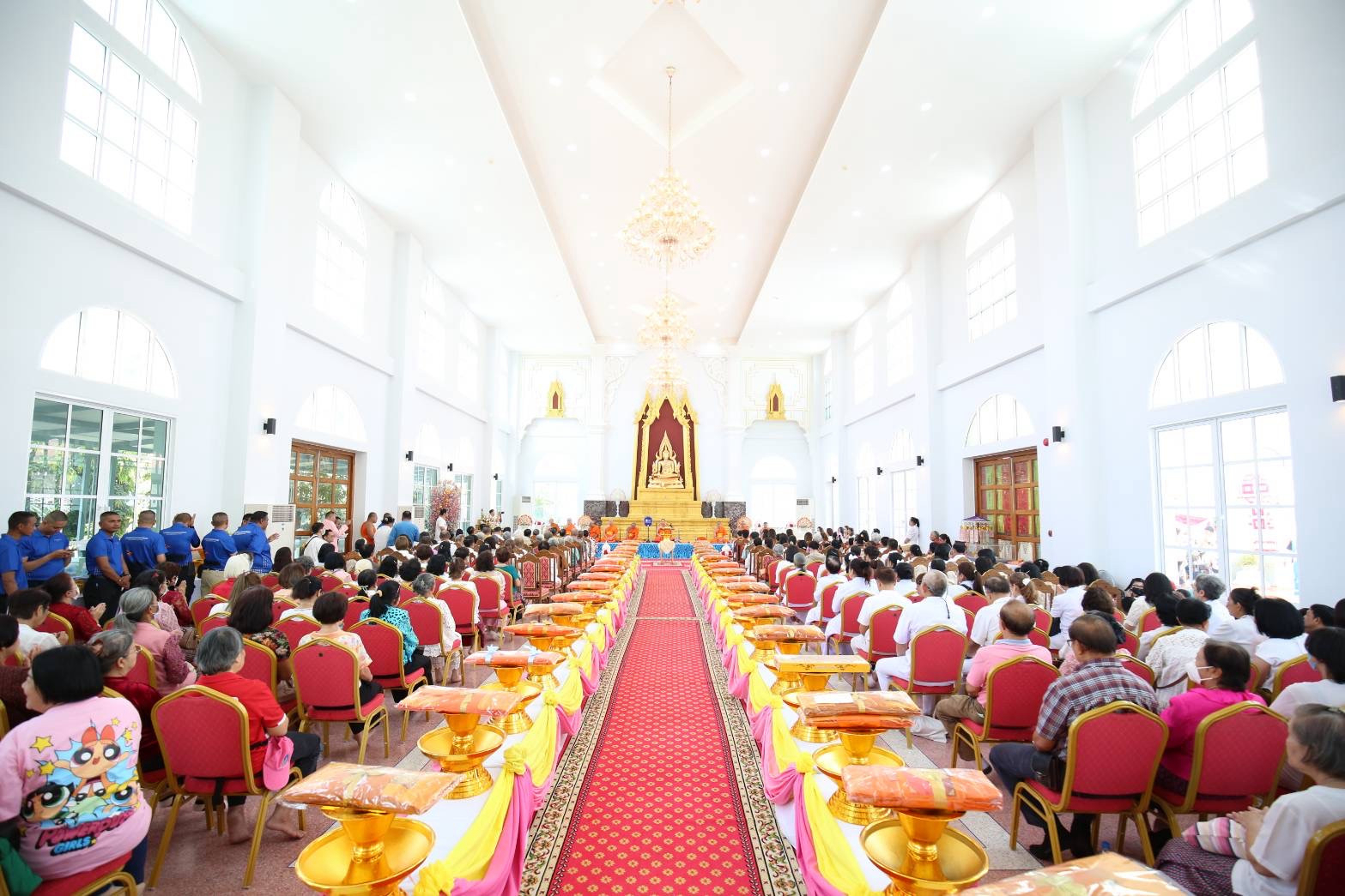 ภาพร่วมพิธีกรรมวัดเทพนิมิตต์