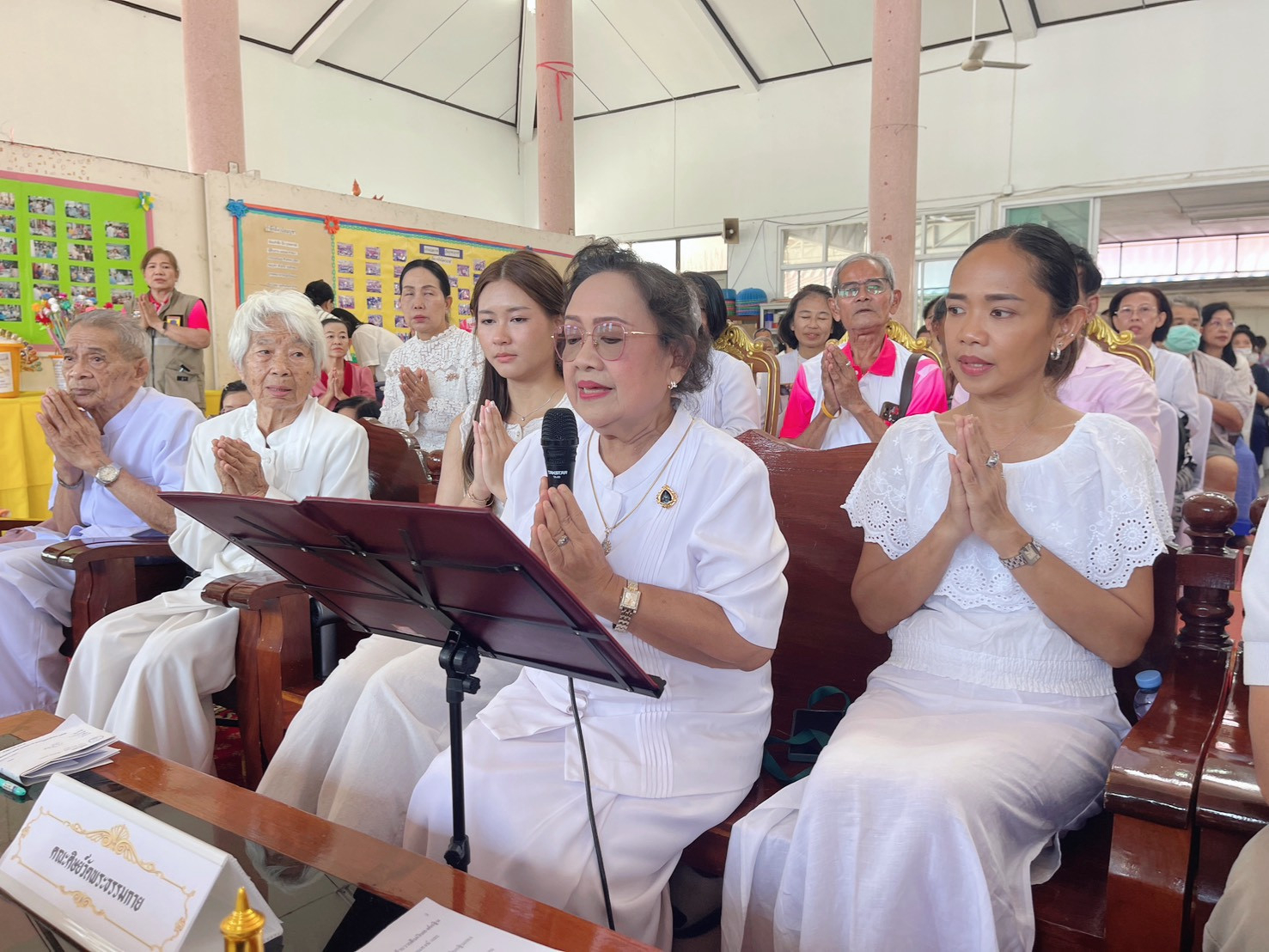 ภาพกล่าวคำถวายกฐินวัดบางโพโอมาวาส