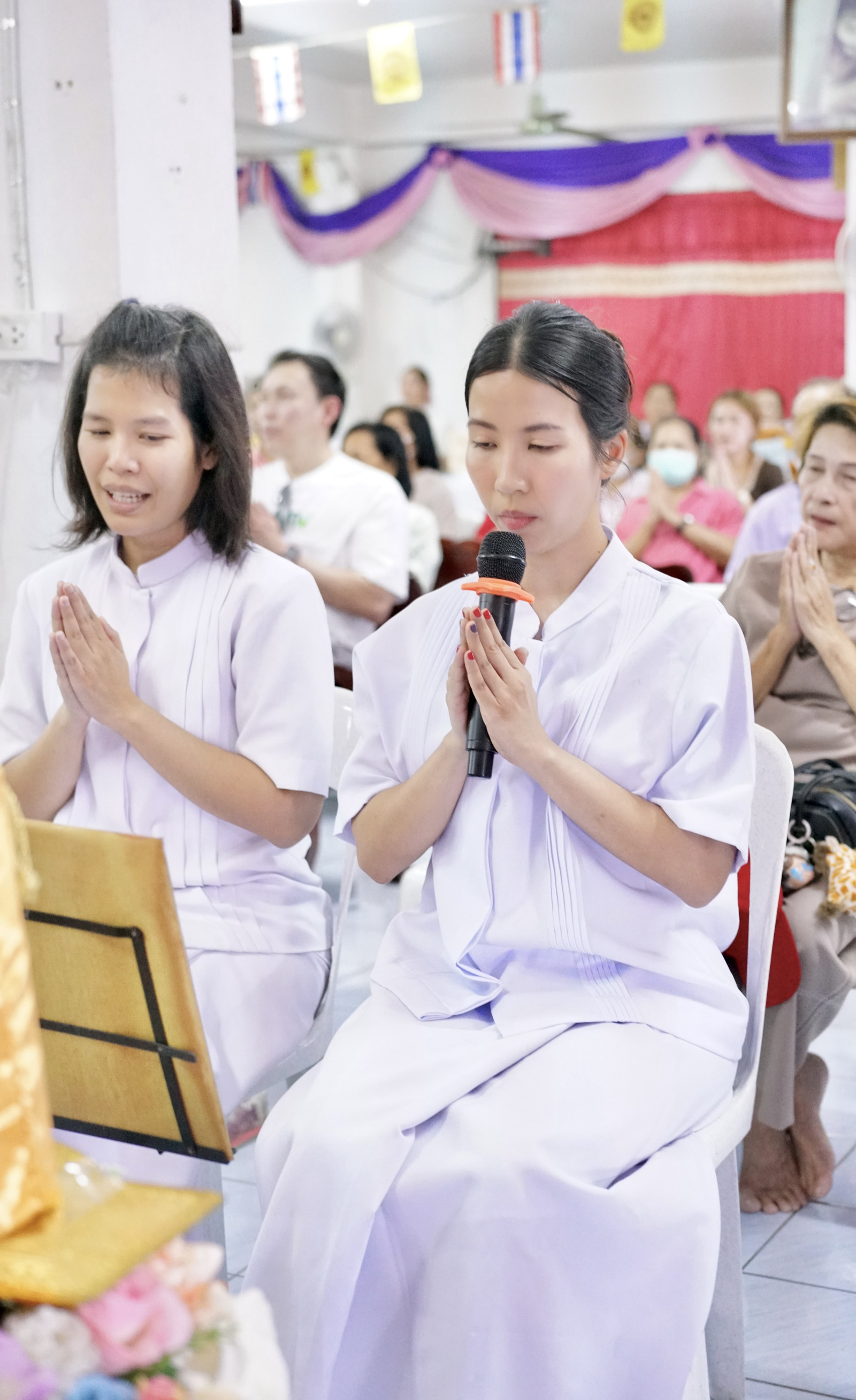 ภาพกล่าวคำถวายกฐินวัดโคกจ้าหล่า