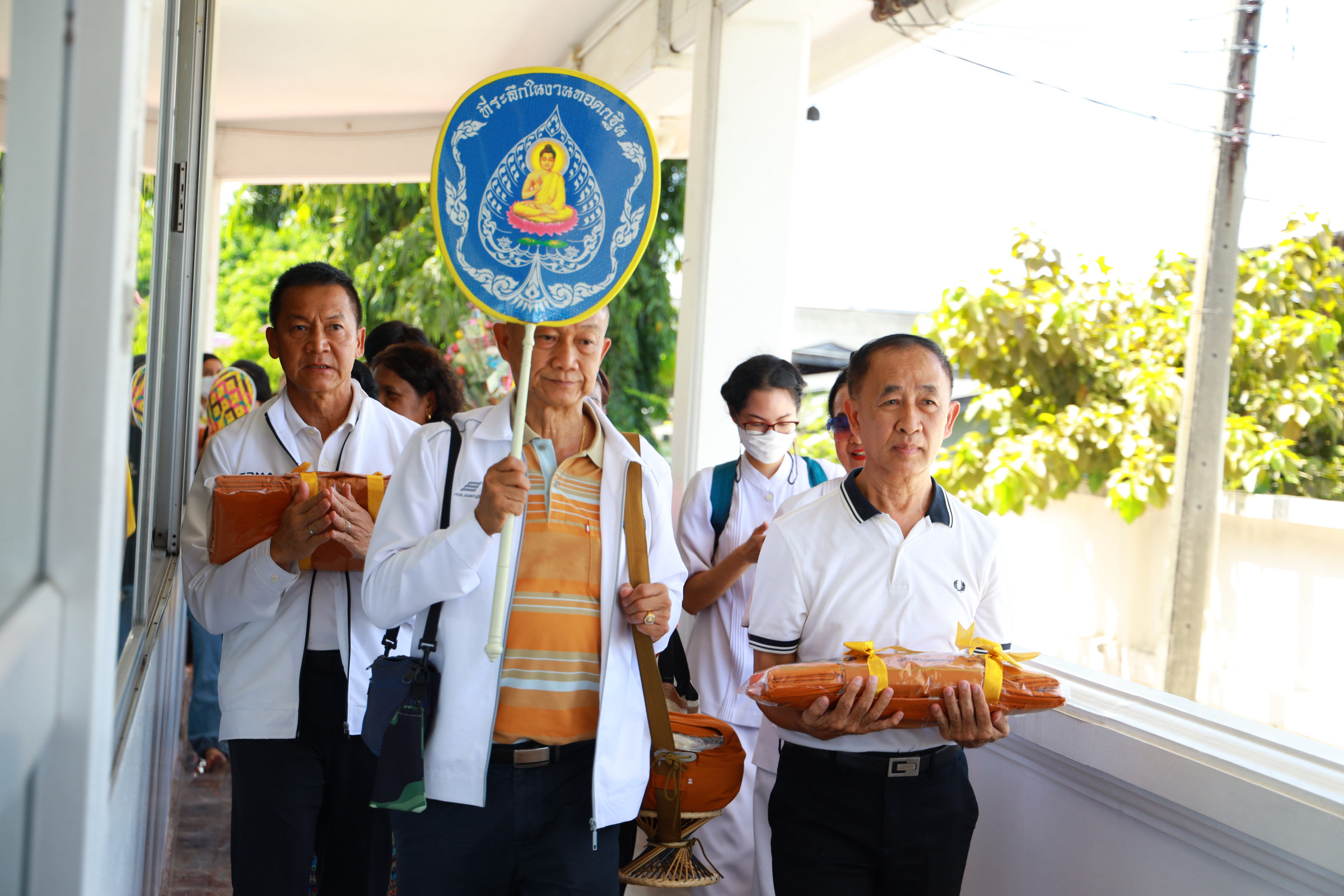 ภาพร่วมพิธีกรรมวัดอมราวราราม