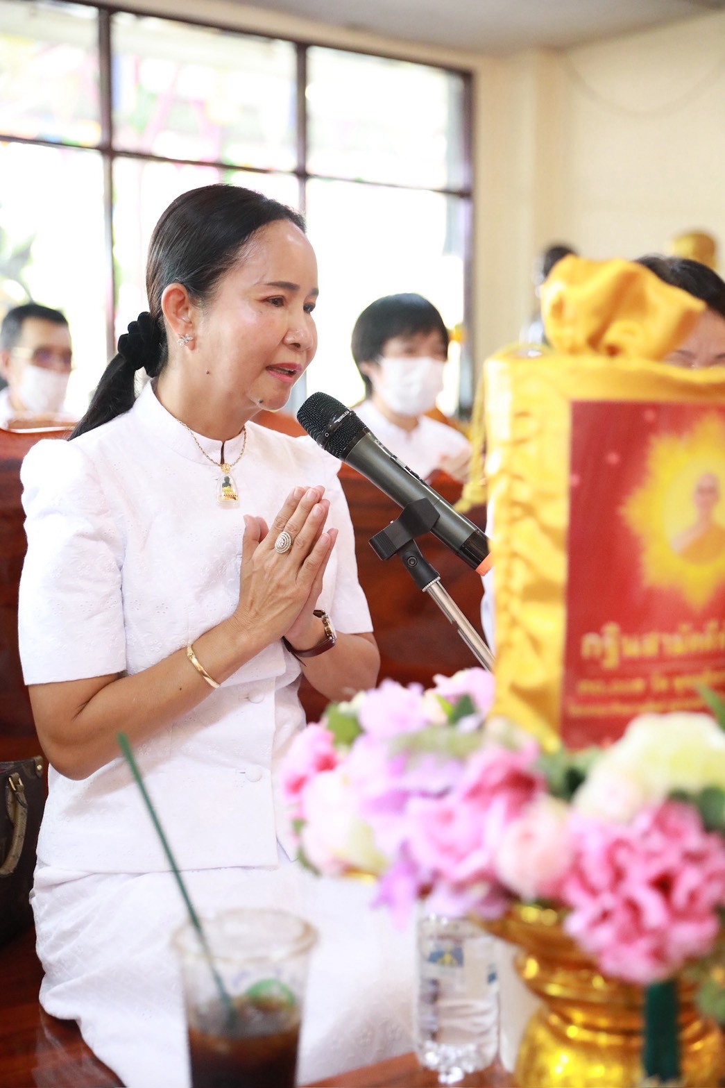 ภาพกล่าวคำถวายกฐินวัดตะเข้ (โคกพระเถร)