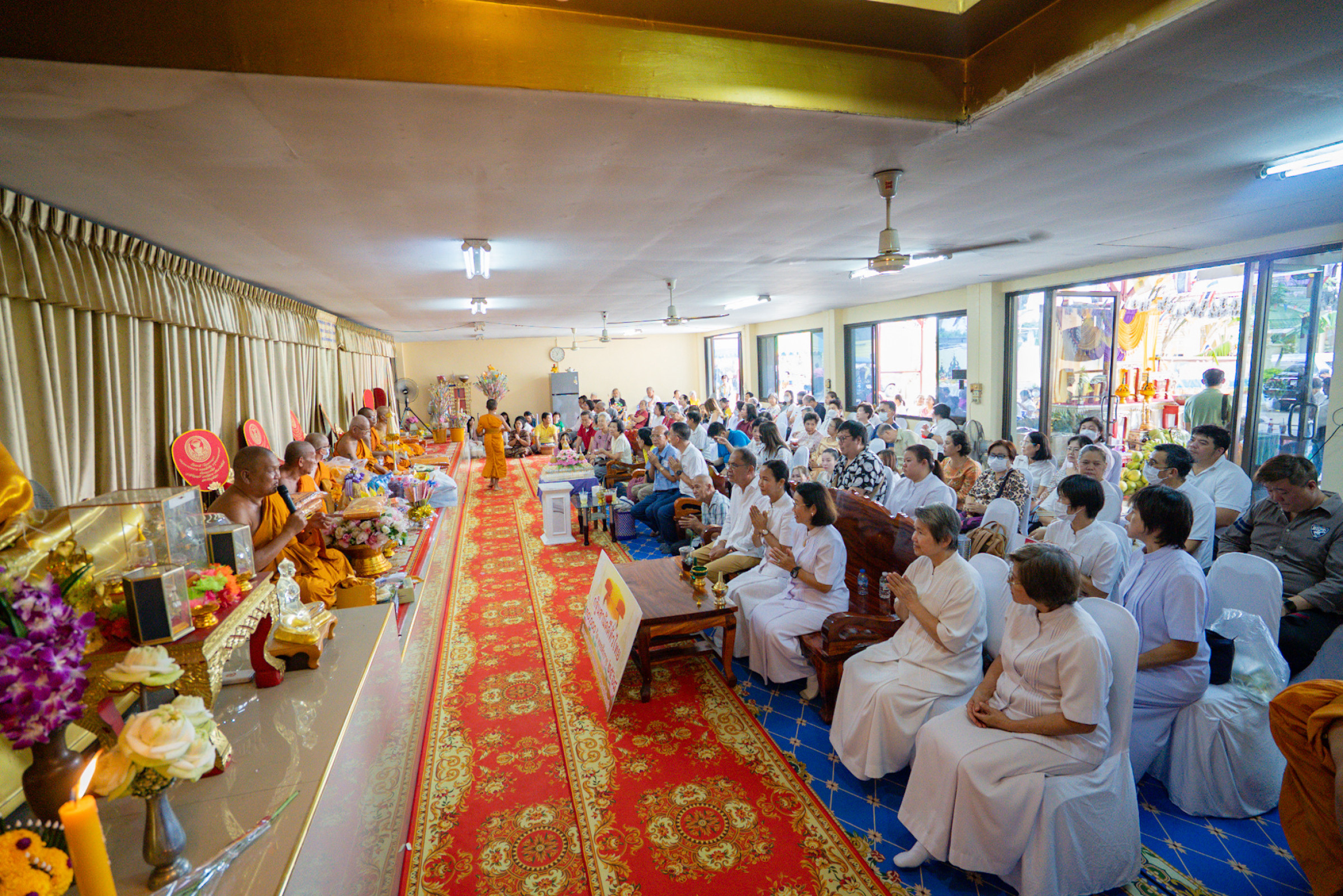 ภาพร่วมพิธีกรรมวัดตะเข้ (โคกพระเถร)