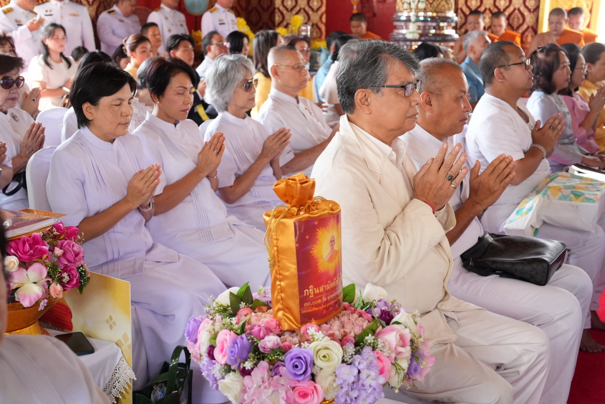 ภาพกล่าวคำถวายกฐินวัดวชิรธรรมสาธิต