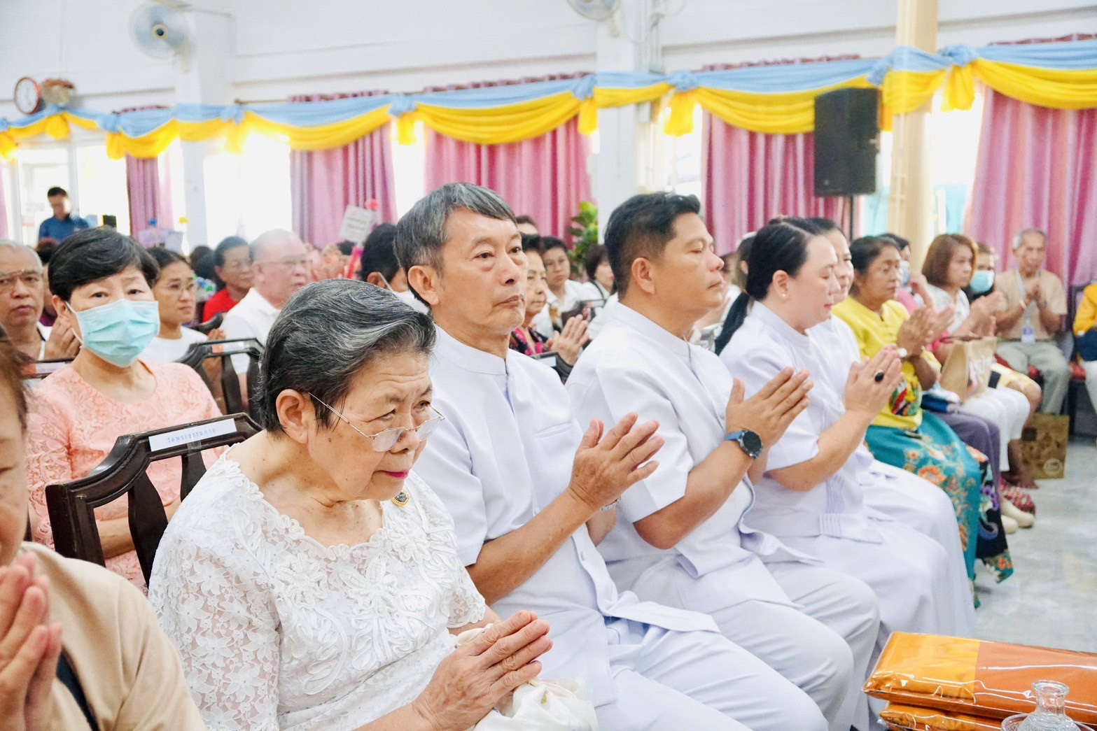 ภาพกล่าวคำถวายกฐินวัดบรมสถล