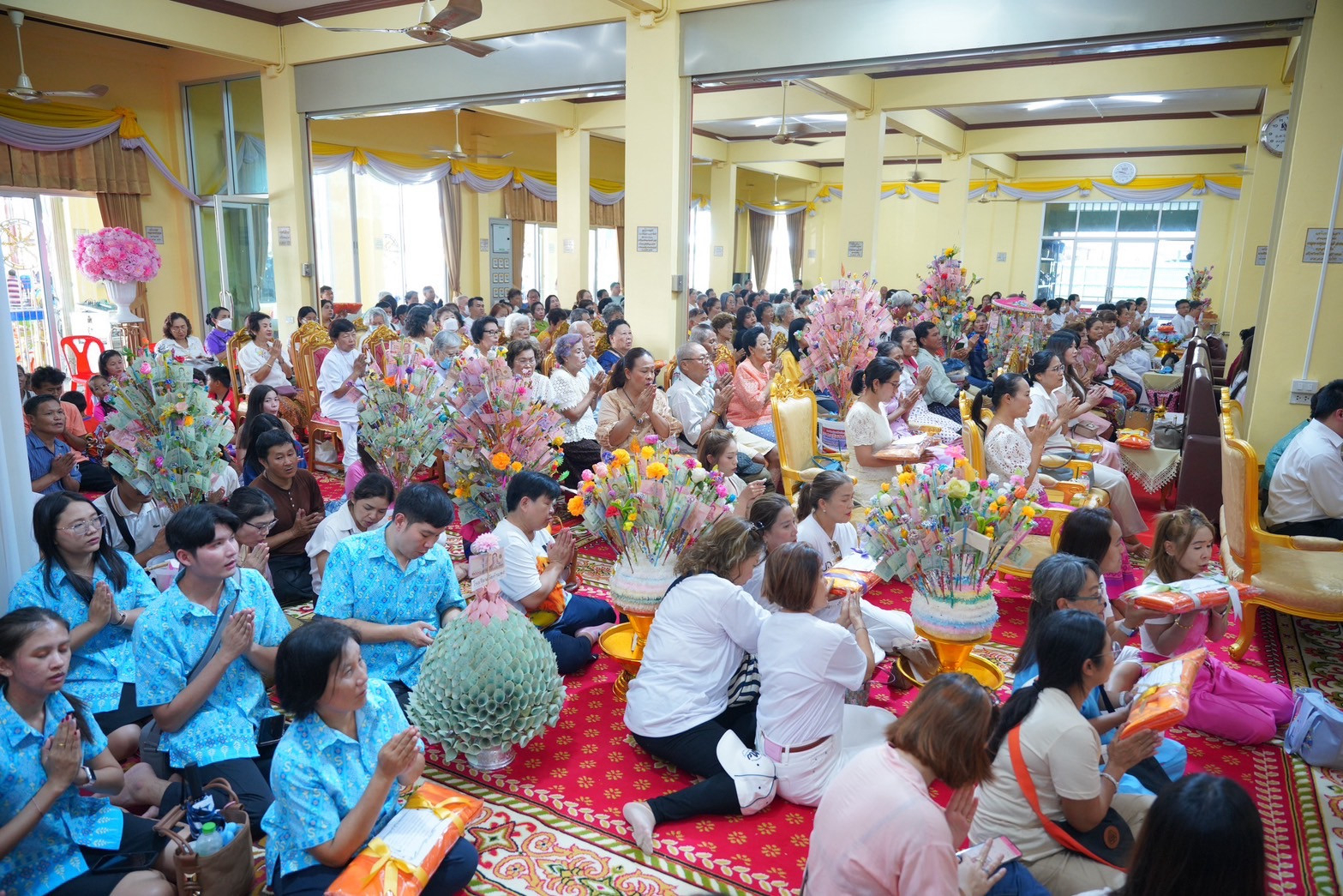 ภาพร่วมพิธีกรรมวัดกำแพง (บางแวก)