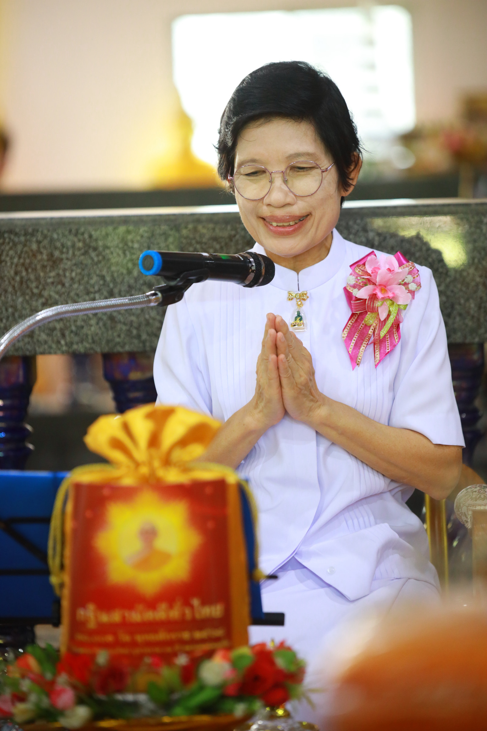ภาพกล่าวคำถวายกฐินวัดพุทธญาณวิสุทธิ์