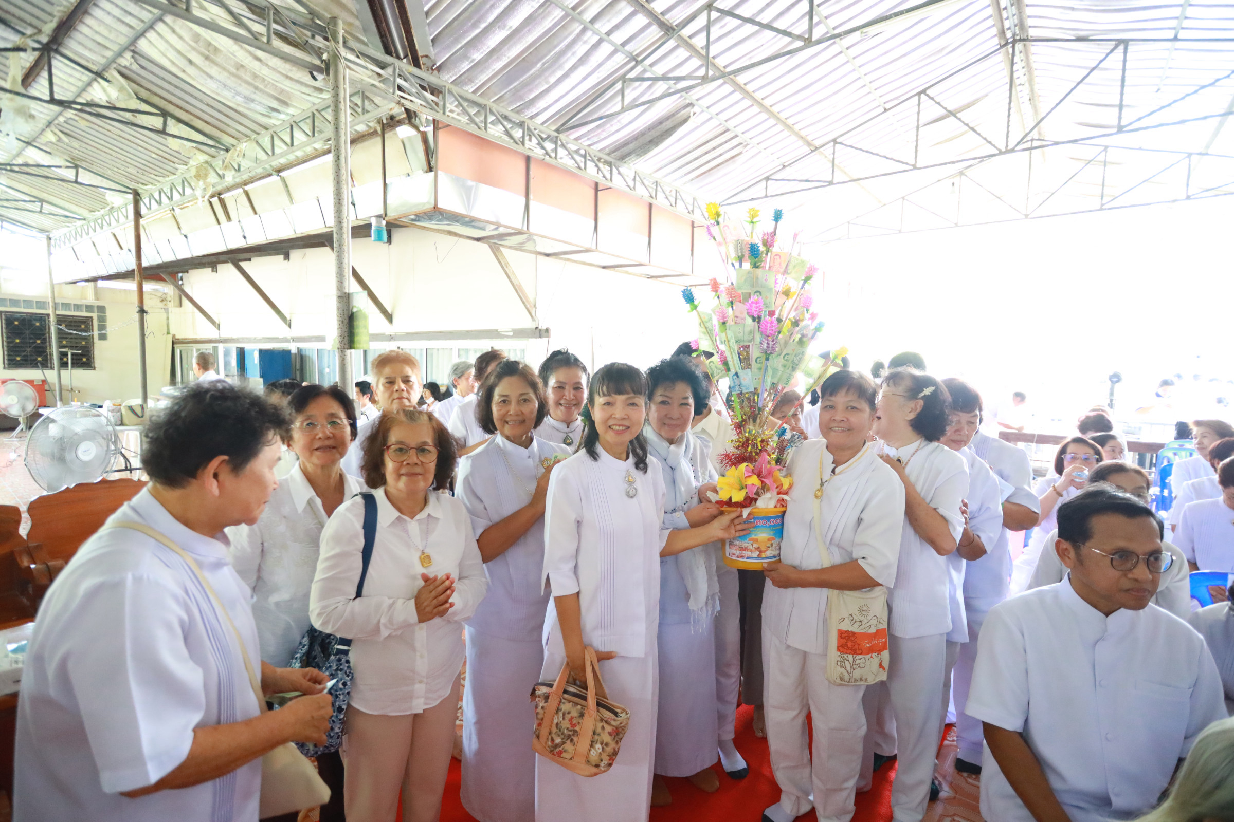 ภาพร่วมพิธีกรรมวัดพุทธญาณวิสุทธิ์