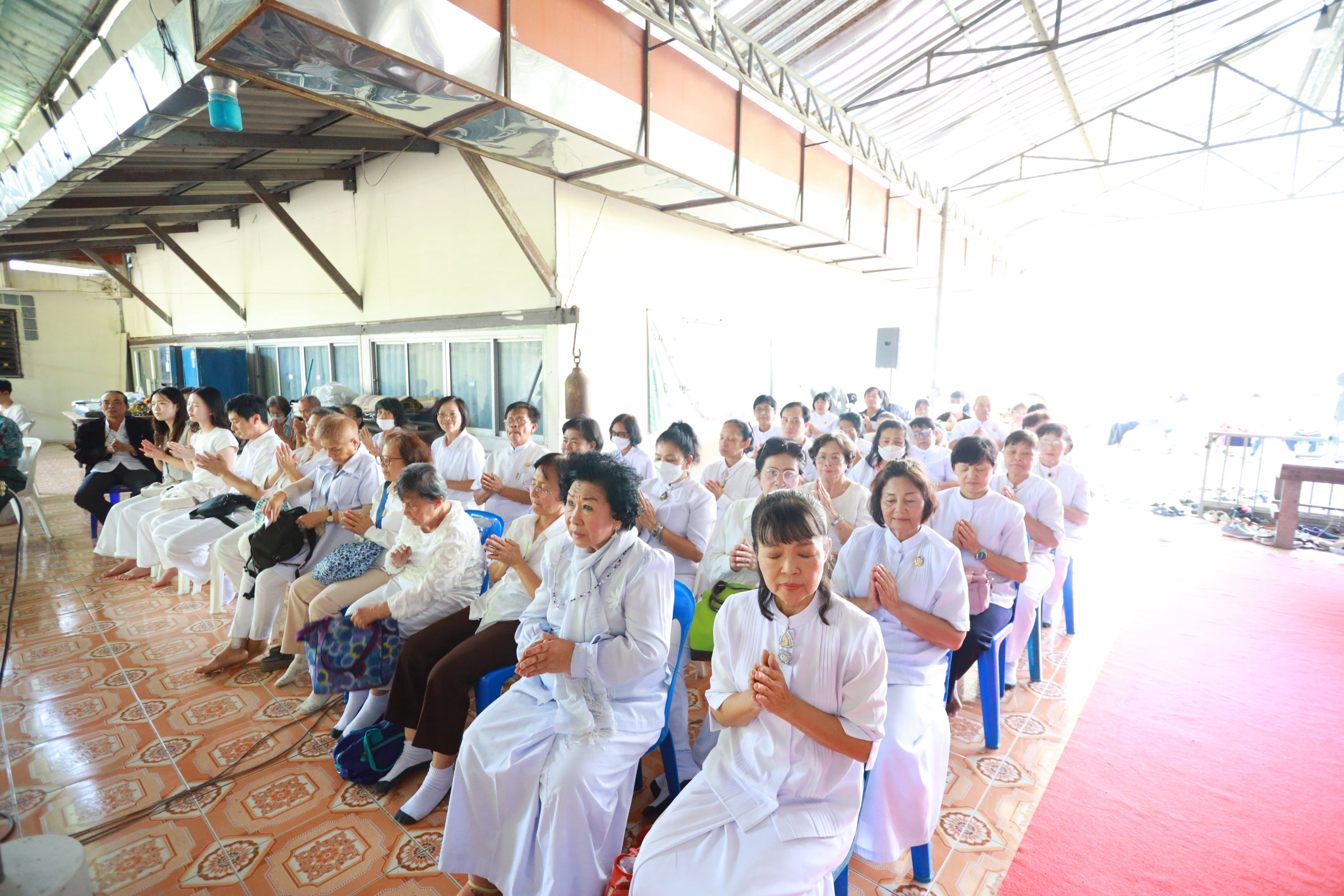 ภาพร่วมพิธีกรรมวัดพุทธญาณวิสุทธิ์