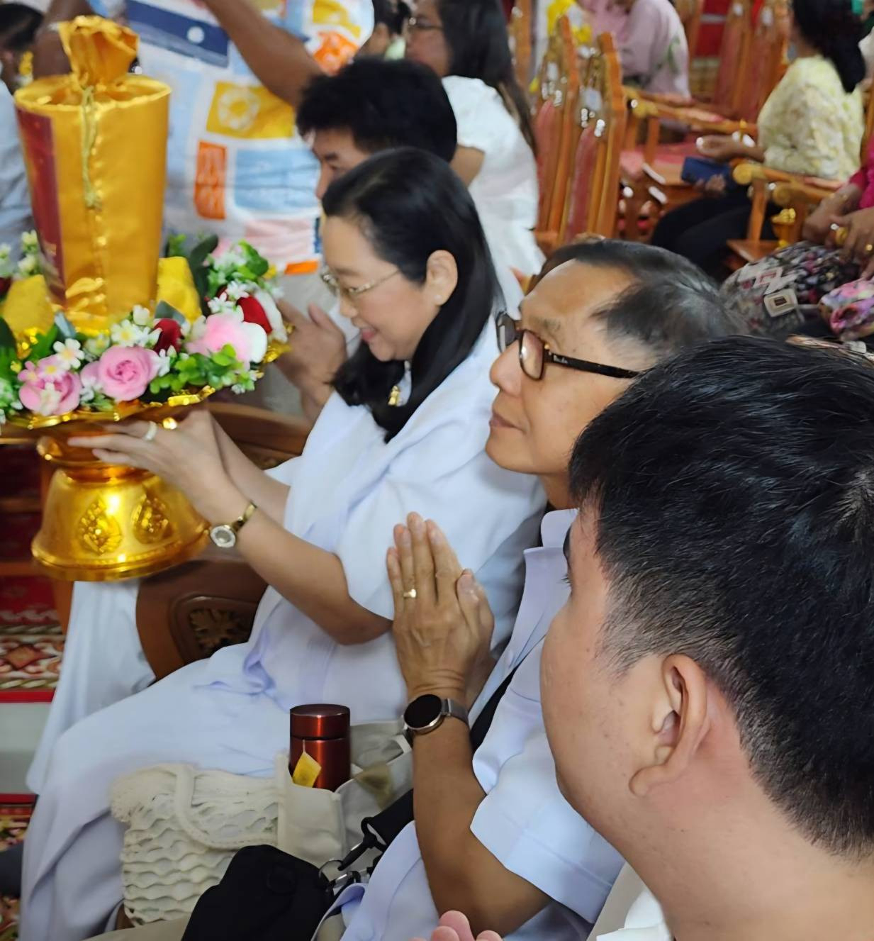 ภาพร่วมพิธีกรรมวัดแพรกษา