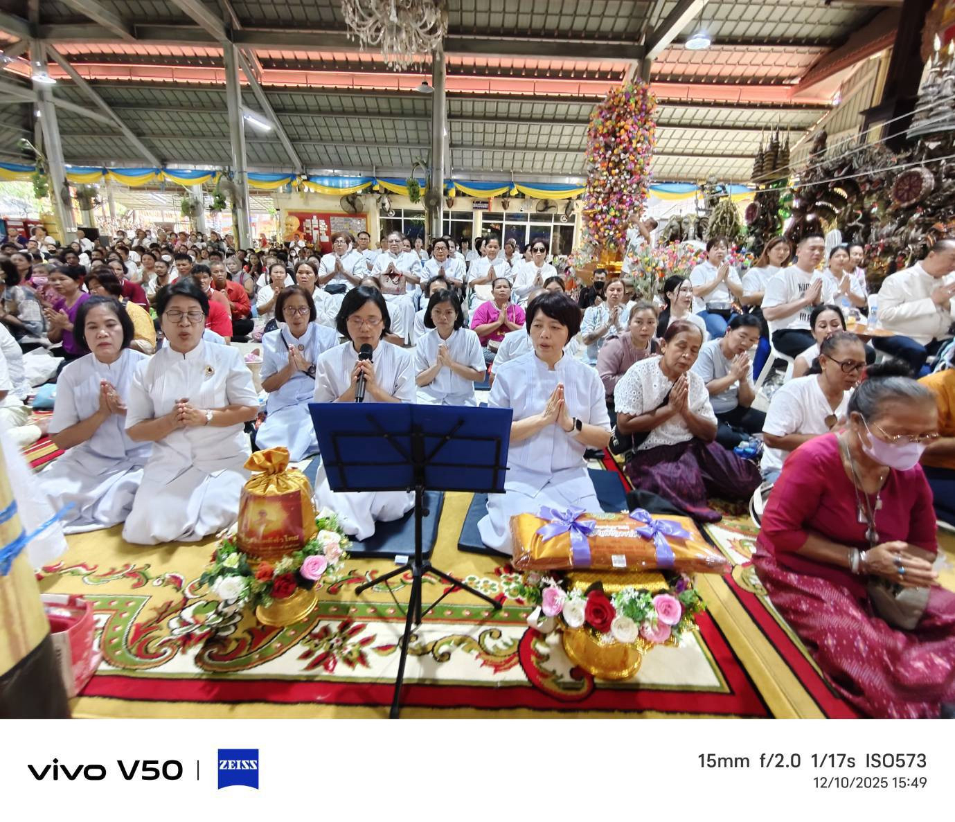 ภาพร่วมพิธีกรรมวัดโสธรนิมิตต์