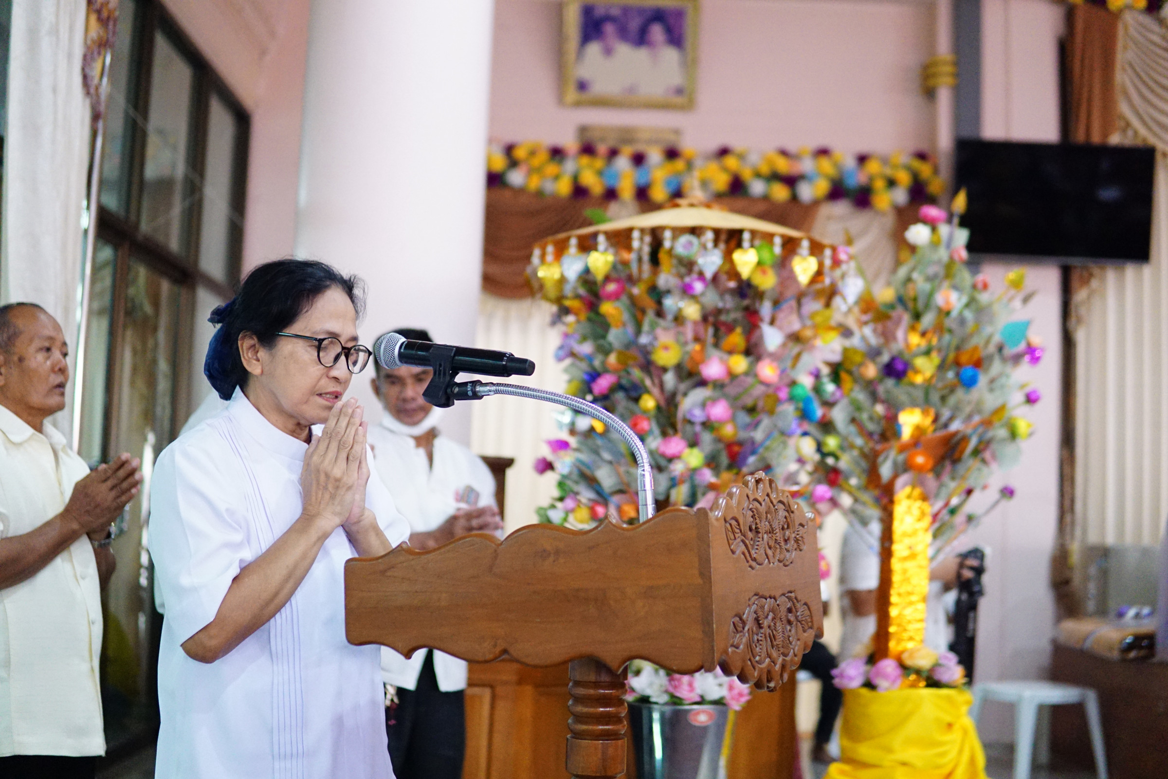 ภาพกล่าวคำถวายกฐินวัดใหญ่