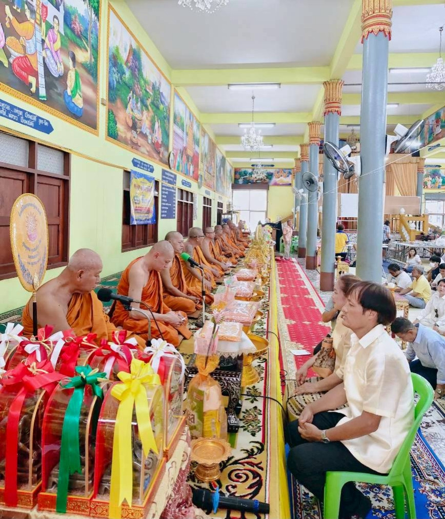 ภาพร่วมพิธีกรรมวัดบางฝ้าย