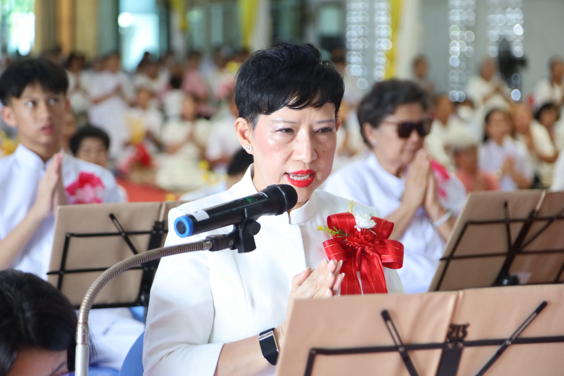 ภาพกล่าวคำถวายกฐินศูนย์อบรมสมุทรปราการ