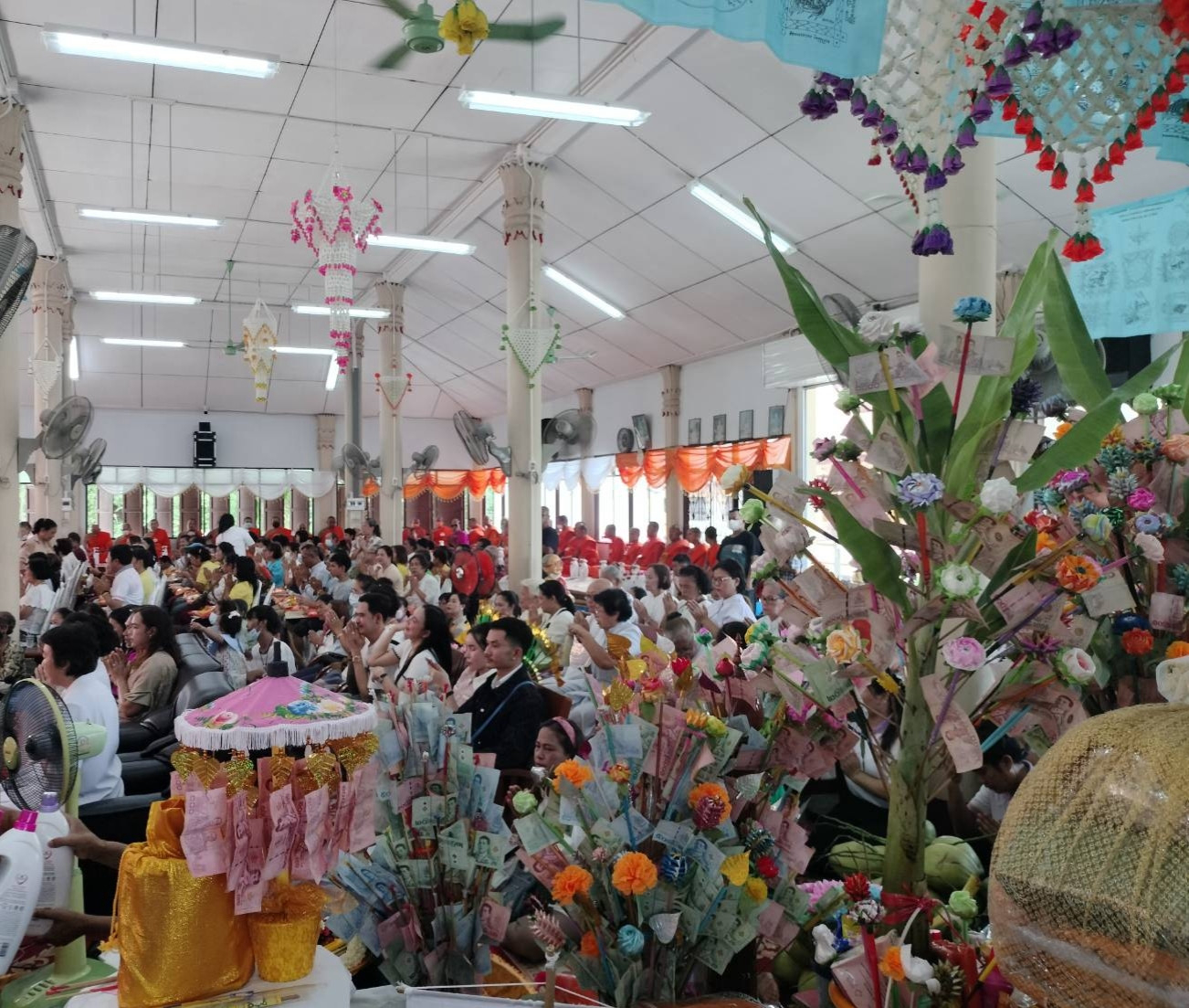 ภาพร่วมพิธีกรรมวัดโยธินประดิษฐ์