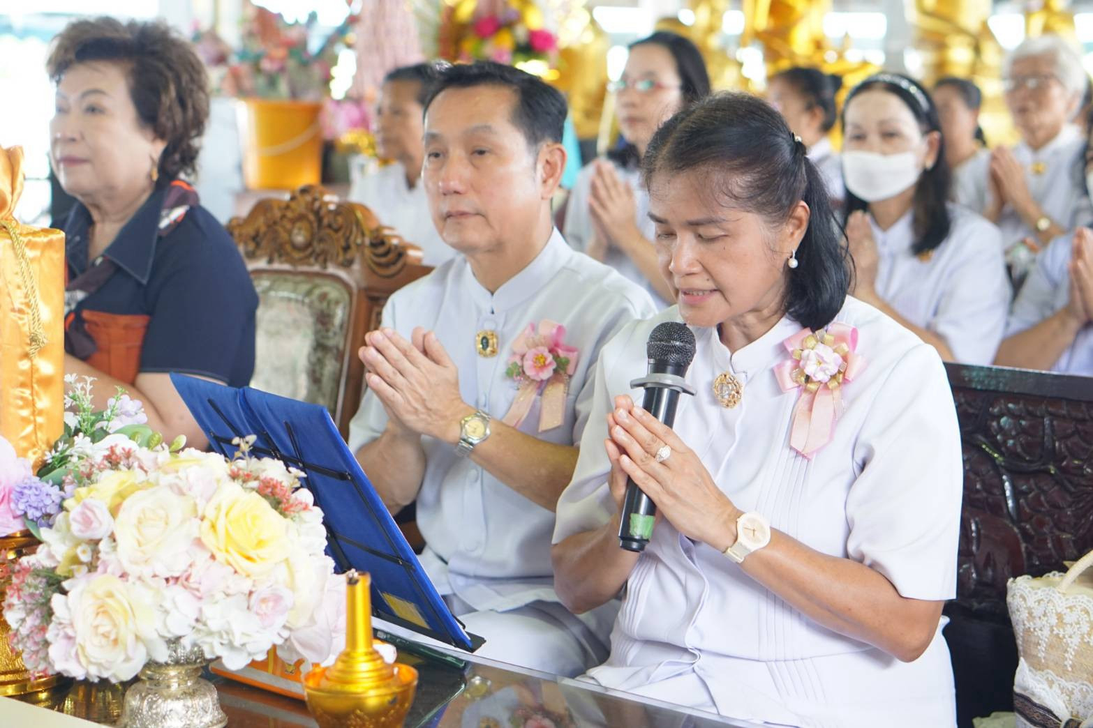 ภาพกล่าวคำถวายกฐินวัดภาวนาราม