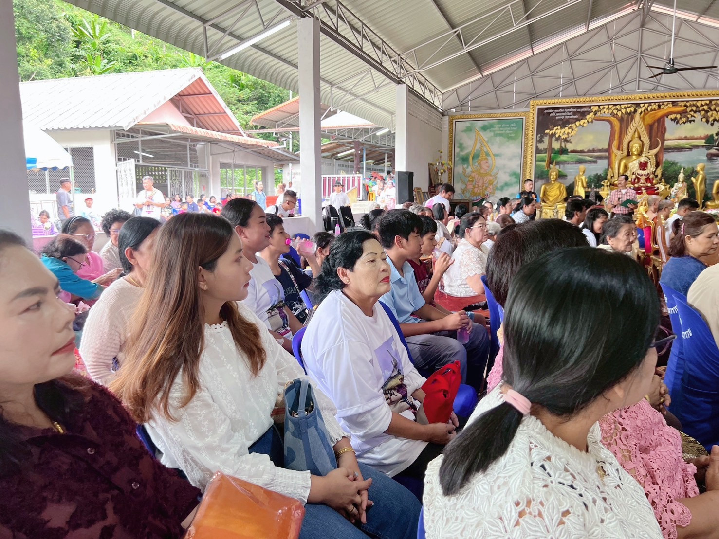 ภาพร่วมพิธีกรรมวัดไทยพัฒนาราม