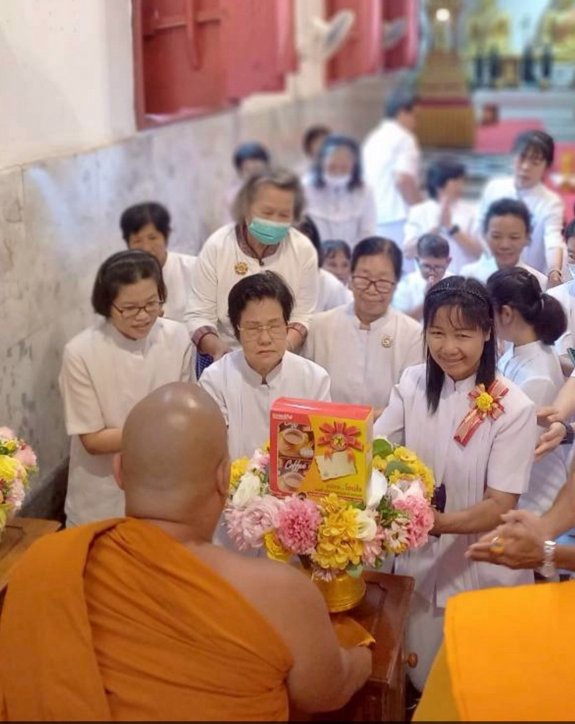 ภาพกล่าวคำถวายกฐินวัดพระนอนจักรสีห์