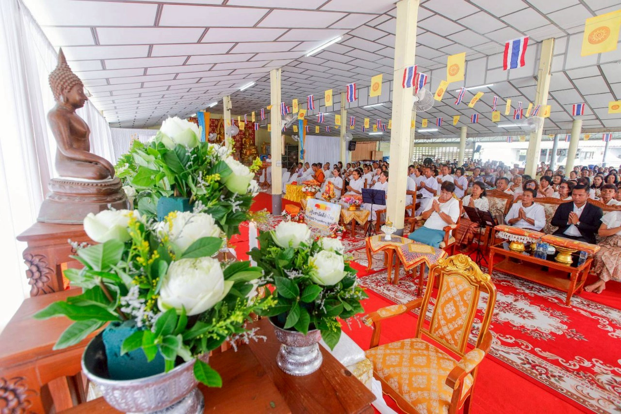 ภาพร่วมพิธีกรรมวัดต้นไทร