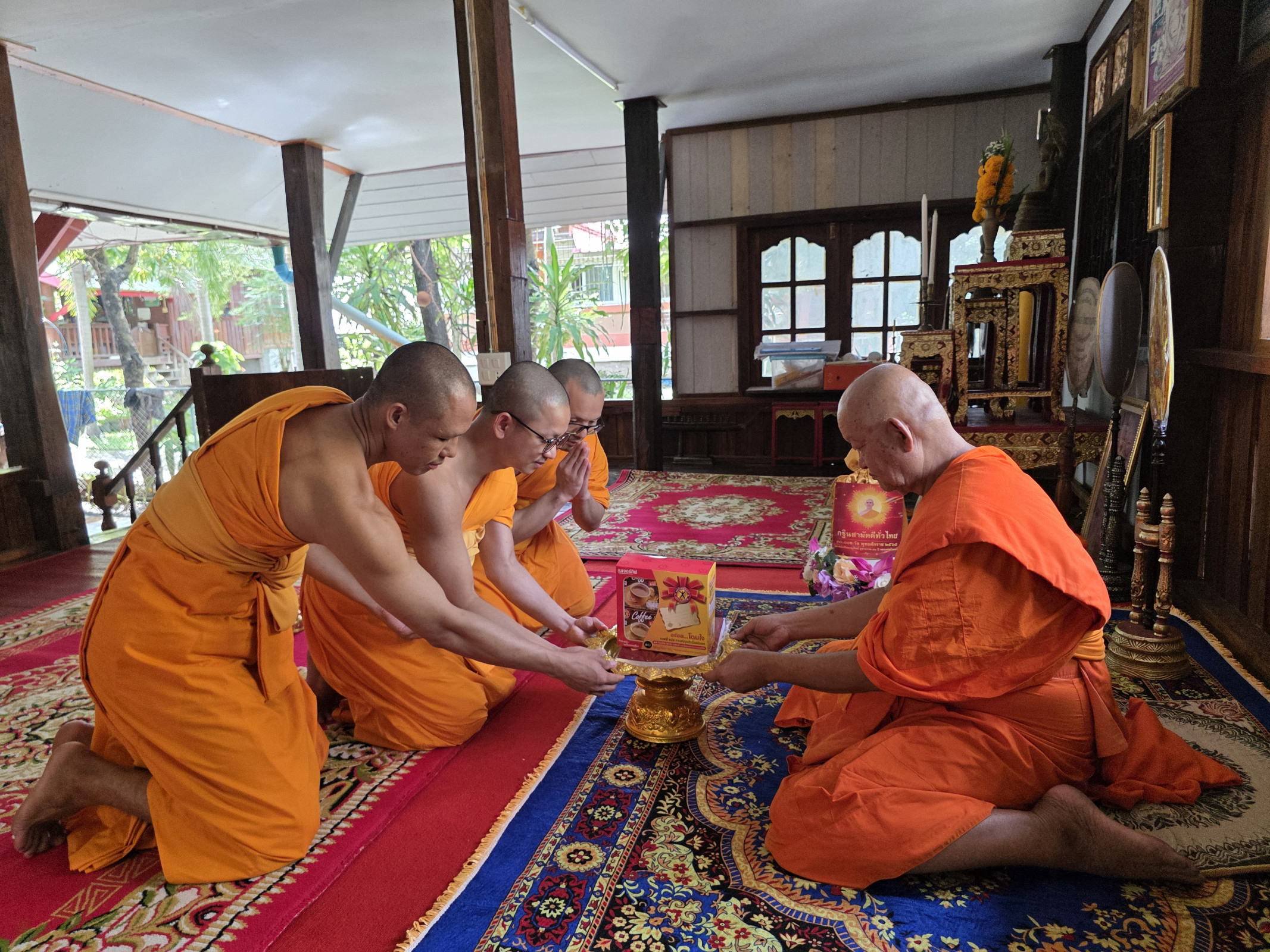 ภาพกล่าวคำถวายกฐินวัดซับสมอทอด