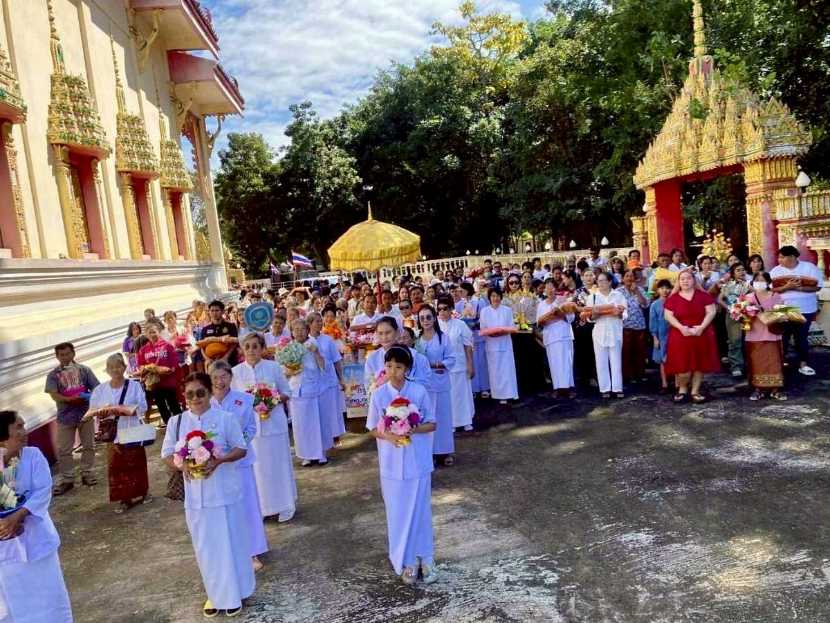 ภาพร่วมพิธีกรรมวัดป่าไร่