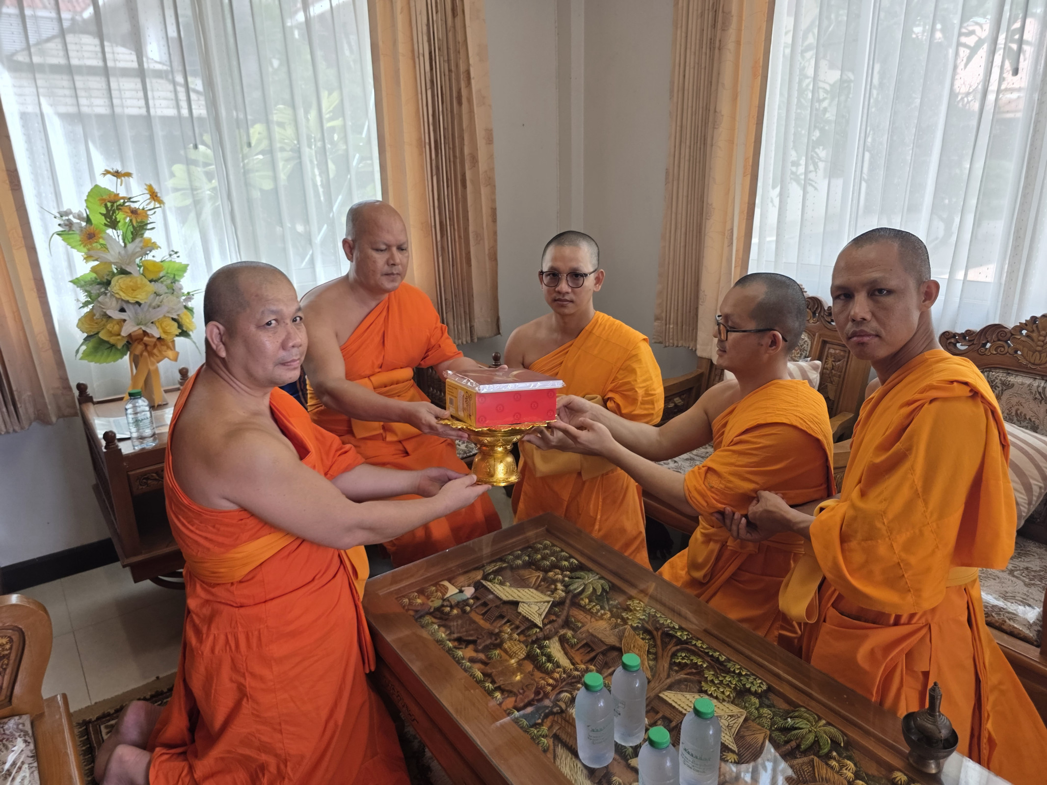 ภาพกล่าวคำถวายกฐินวัดท่าหลวง