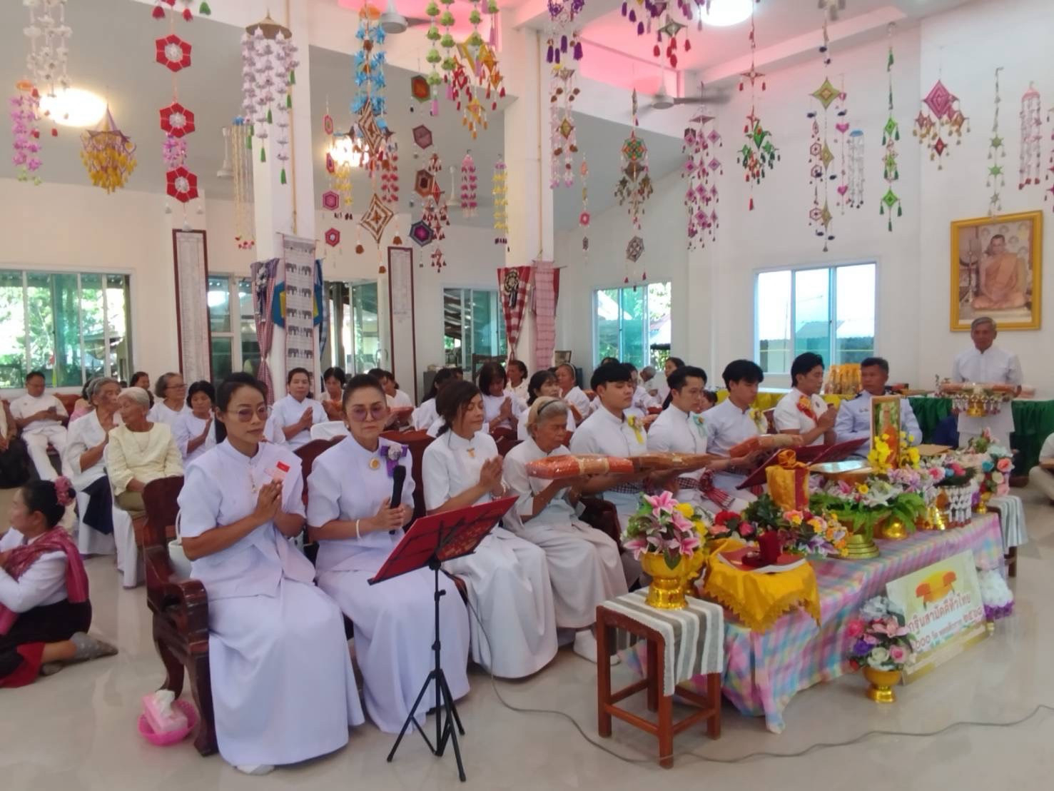 ภาพร่วมพิธีกรรมวัดตะคลอง