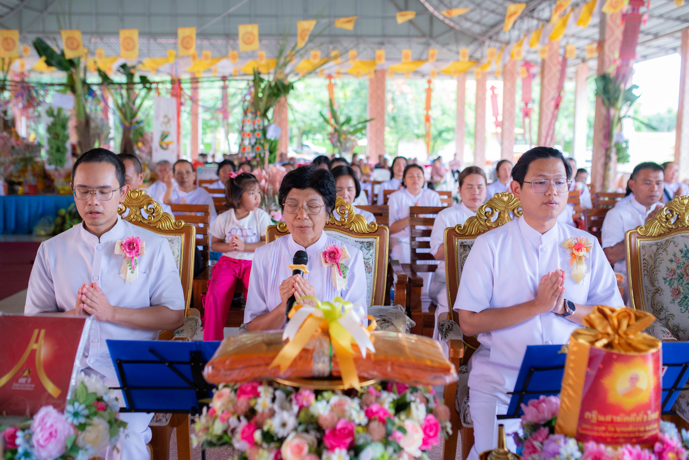 ภาพกล่าวคำถวายกฐินวัดซับตะคร้อ