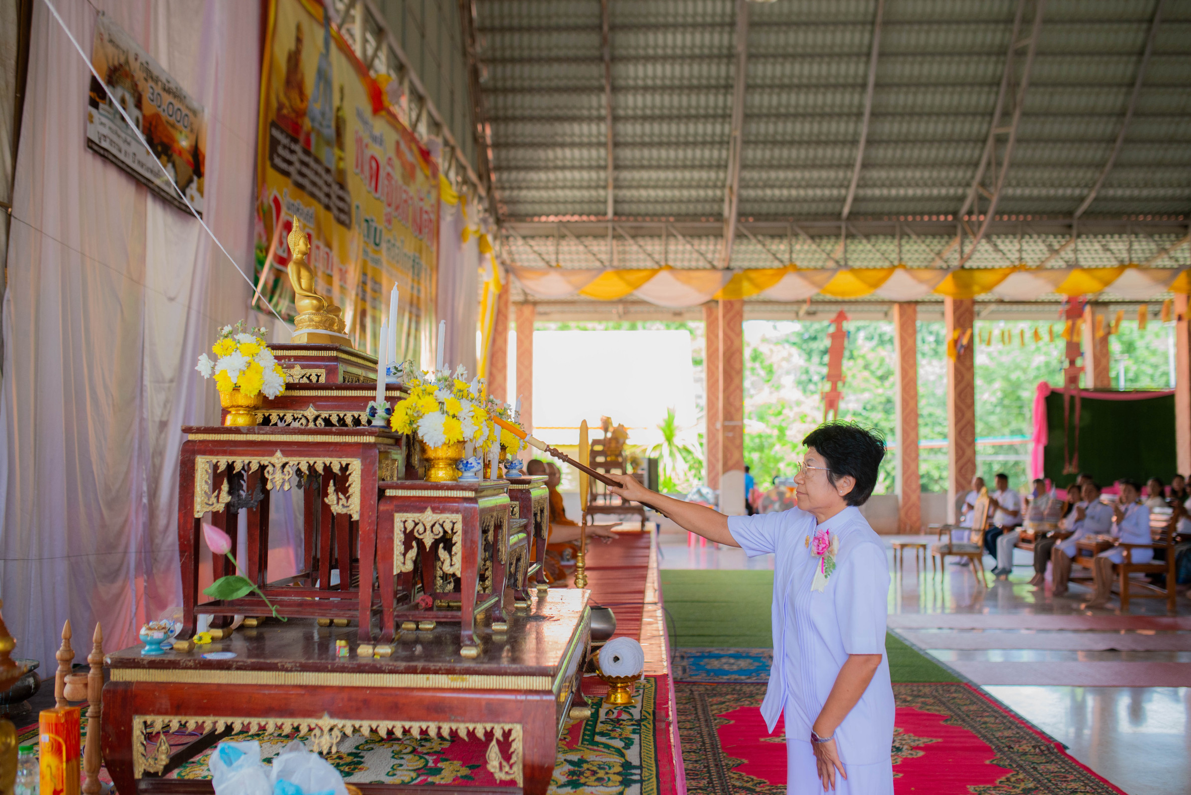 ภาพร่วมพิธีกรรมวัดซับตะคร้อ