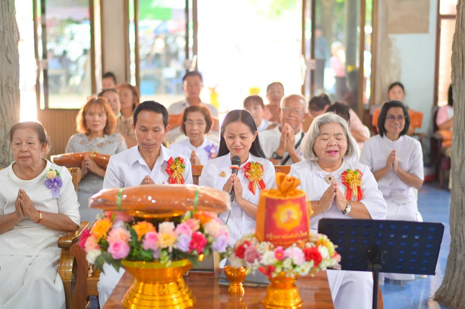 ภาพกล่าวคำถวายกฐินวัดไร่ดอน