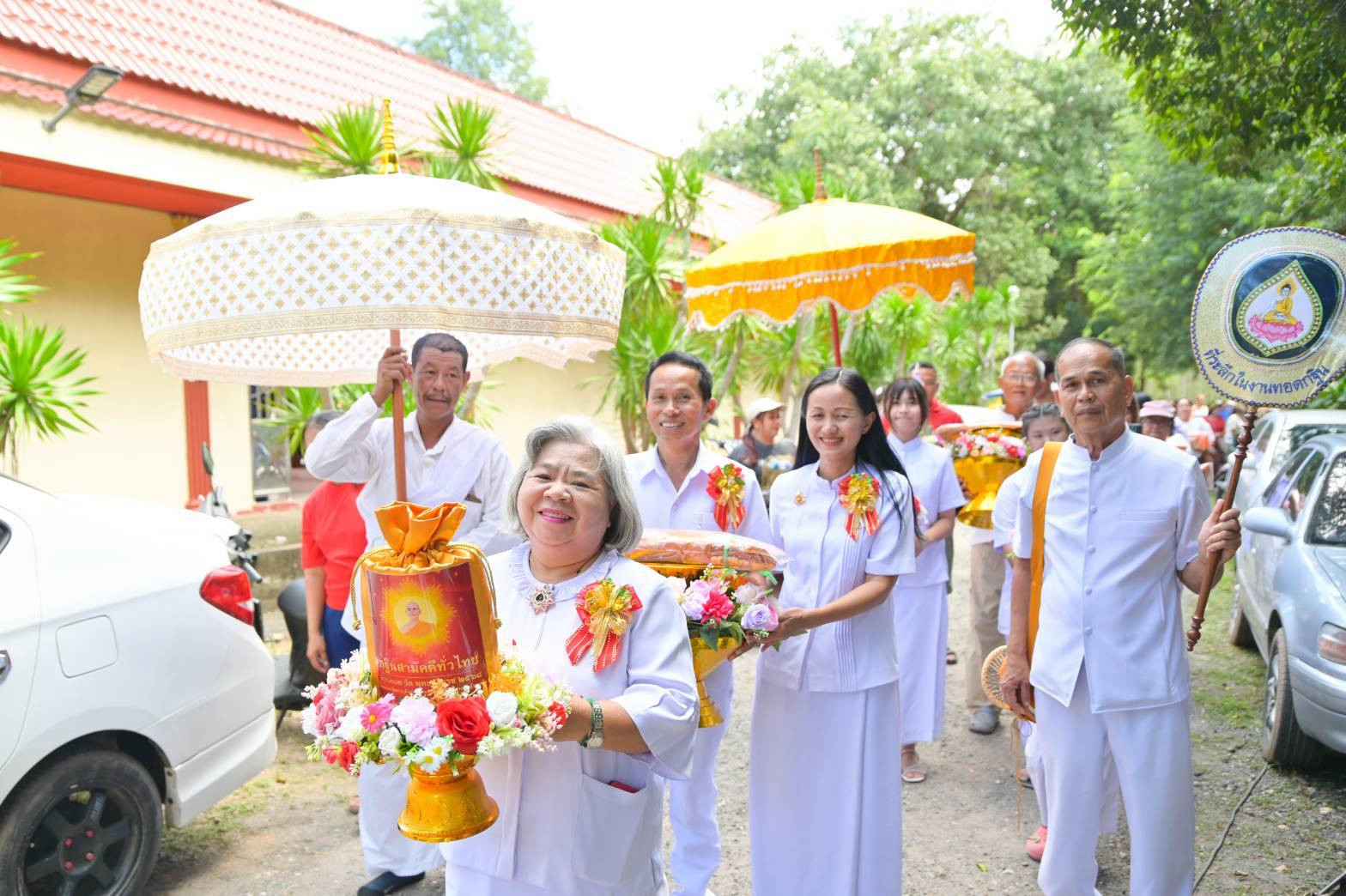 ภาพร่วมพิธีกรรมวัดไร่ดอน