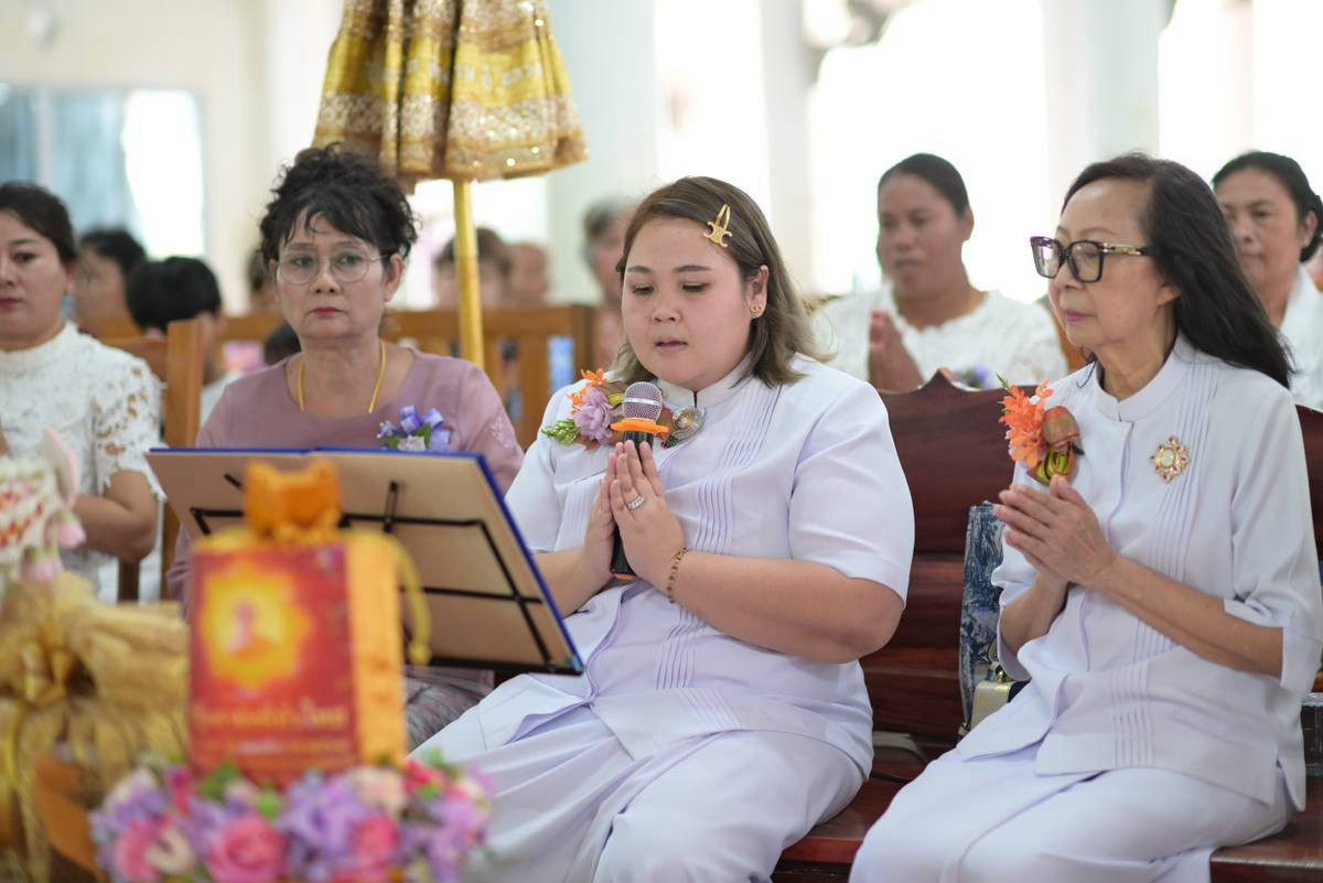 ภาพกล่าวคำถวายกฐินวัดคลองมงคล